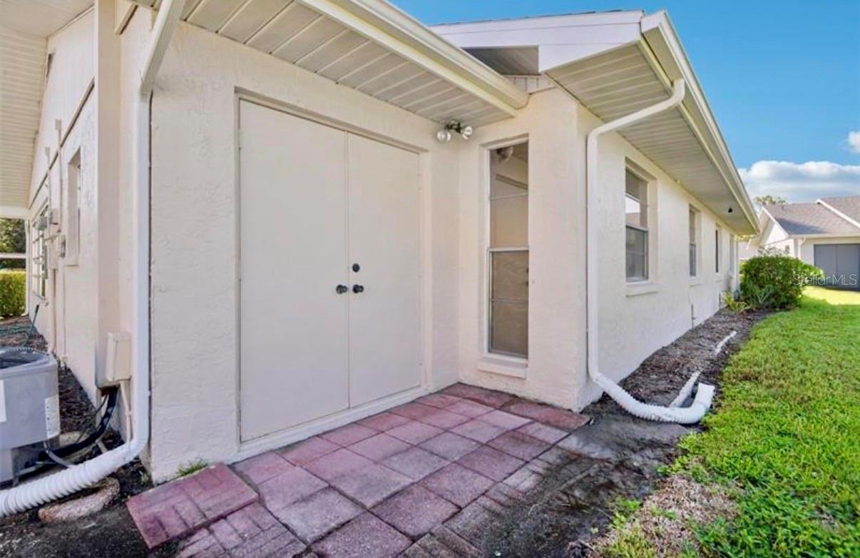 Back Utility Door