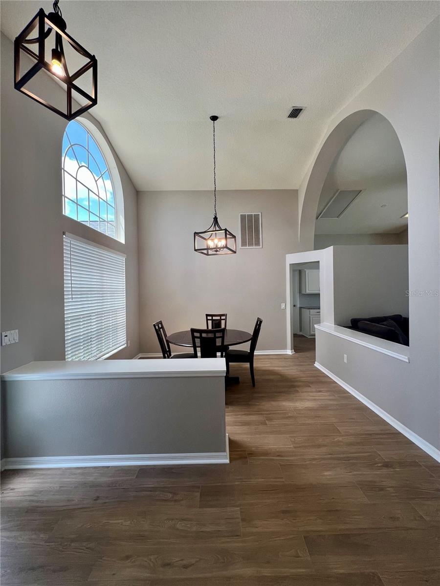 Dining and entry