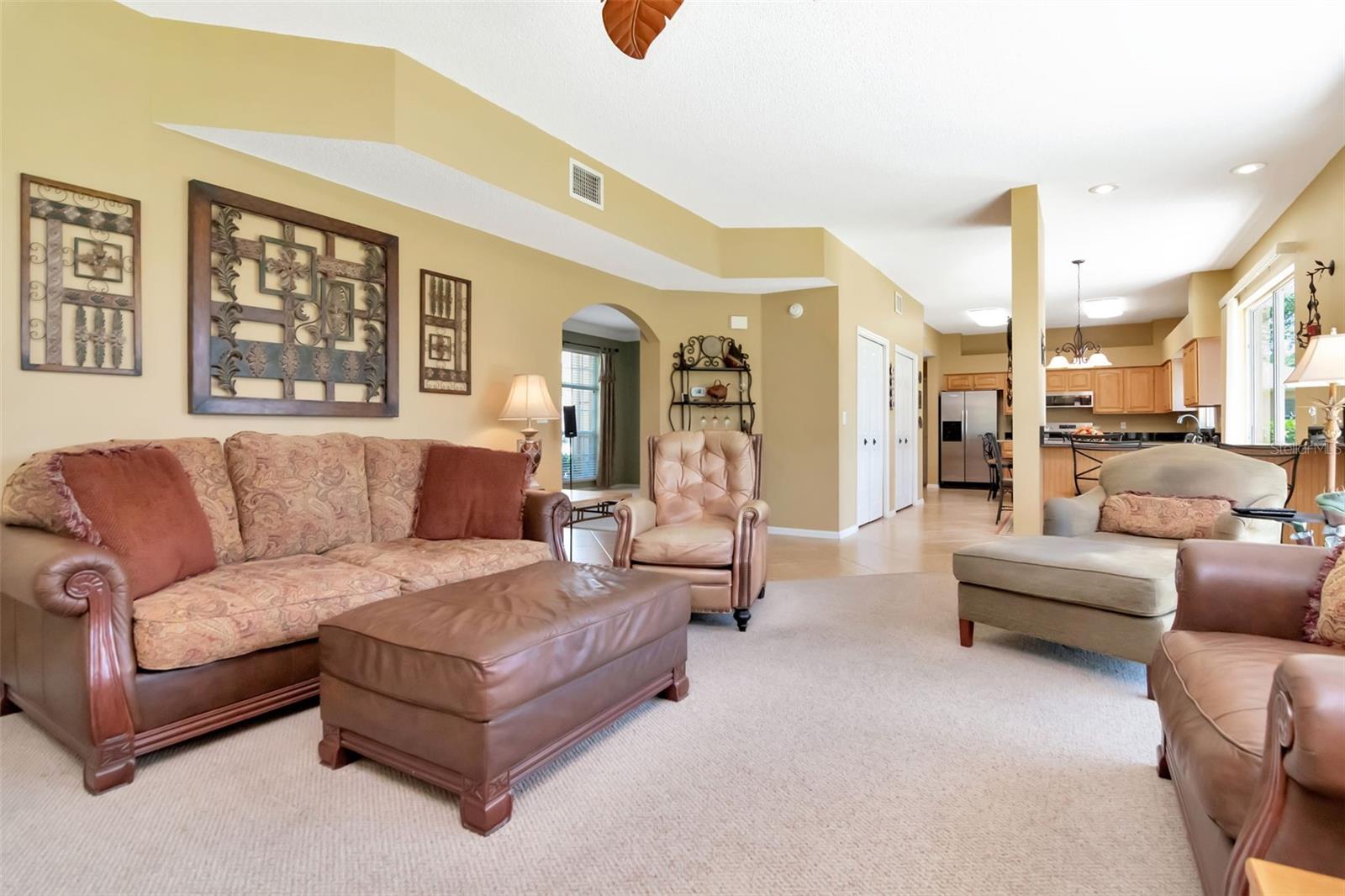 Spacious Family Room