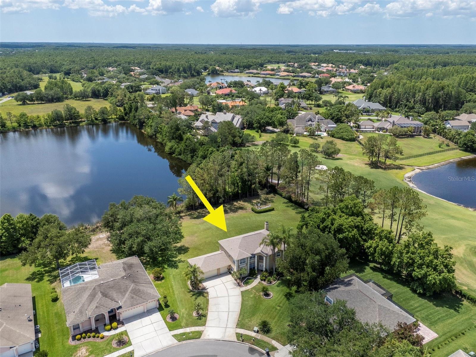 Aerial View of the Property