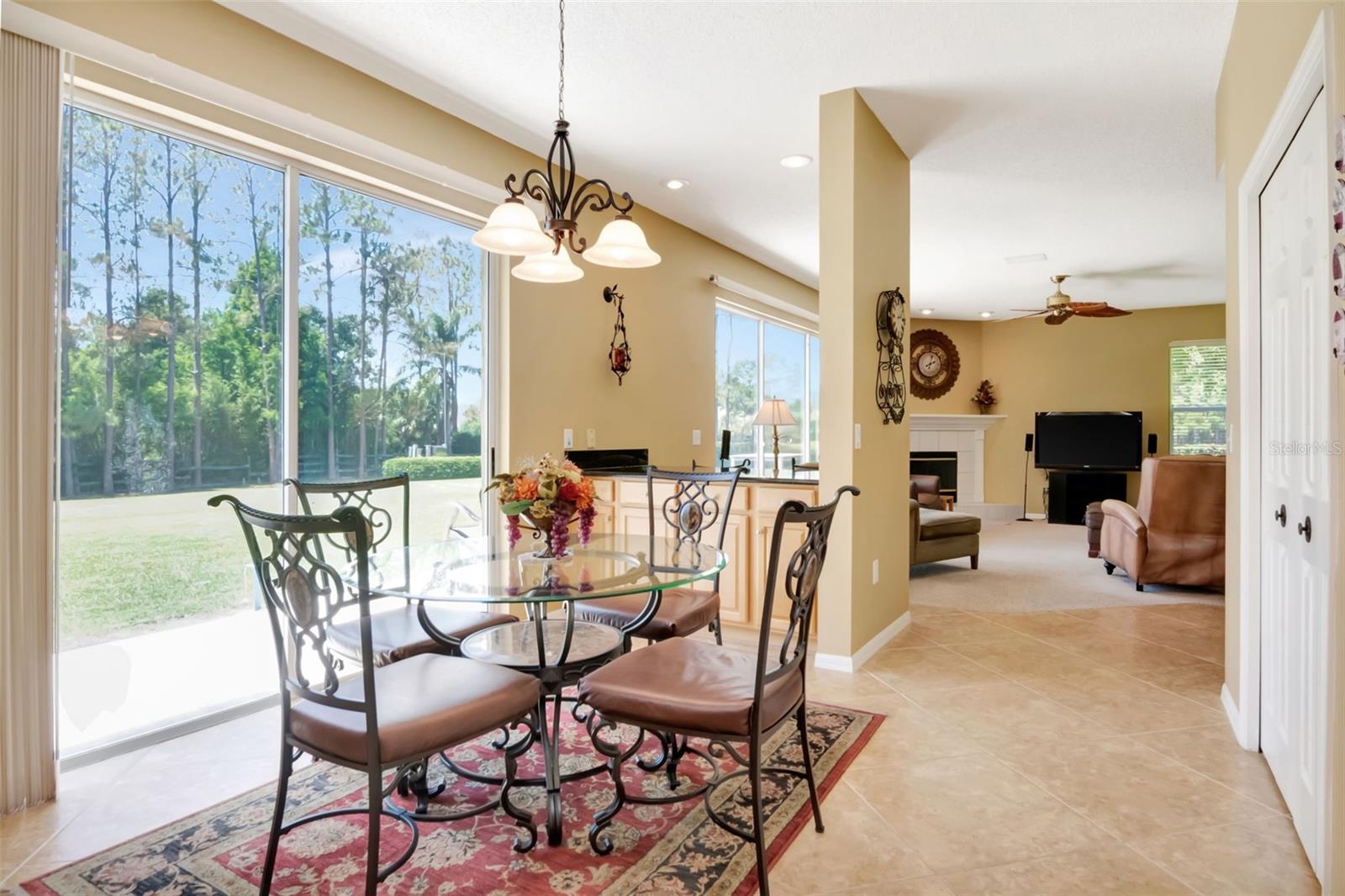 Peaceful Backyard Views from the Kitchen