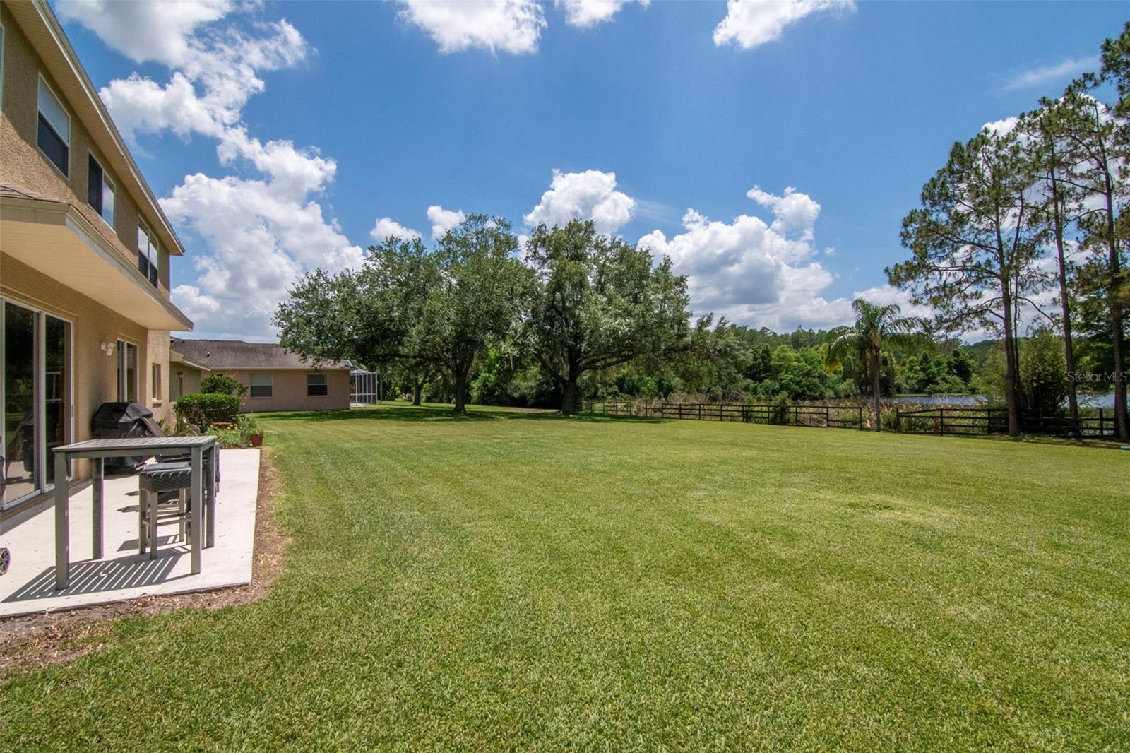 Private Expansive Backyard