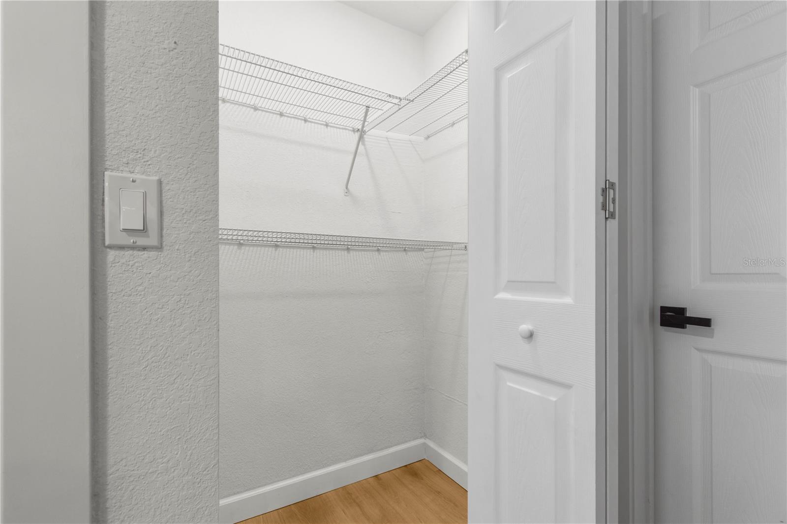 Spacious pantry storage
