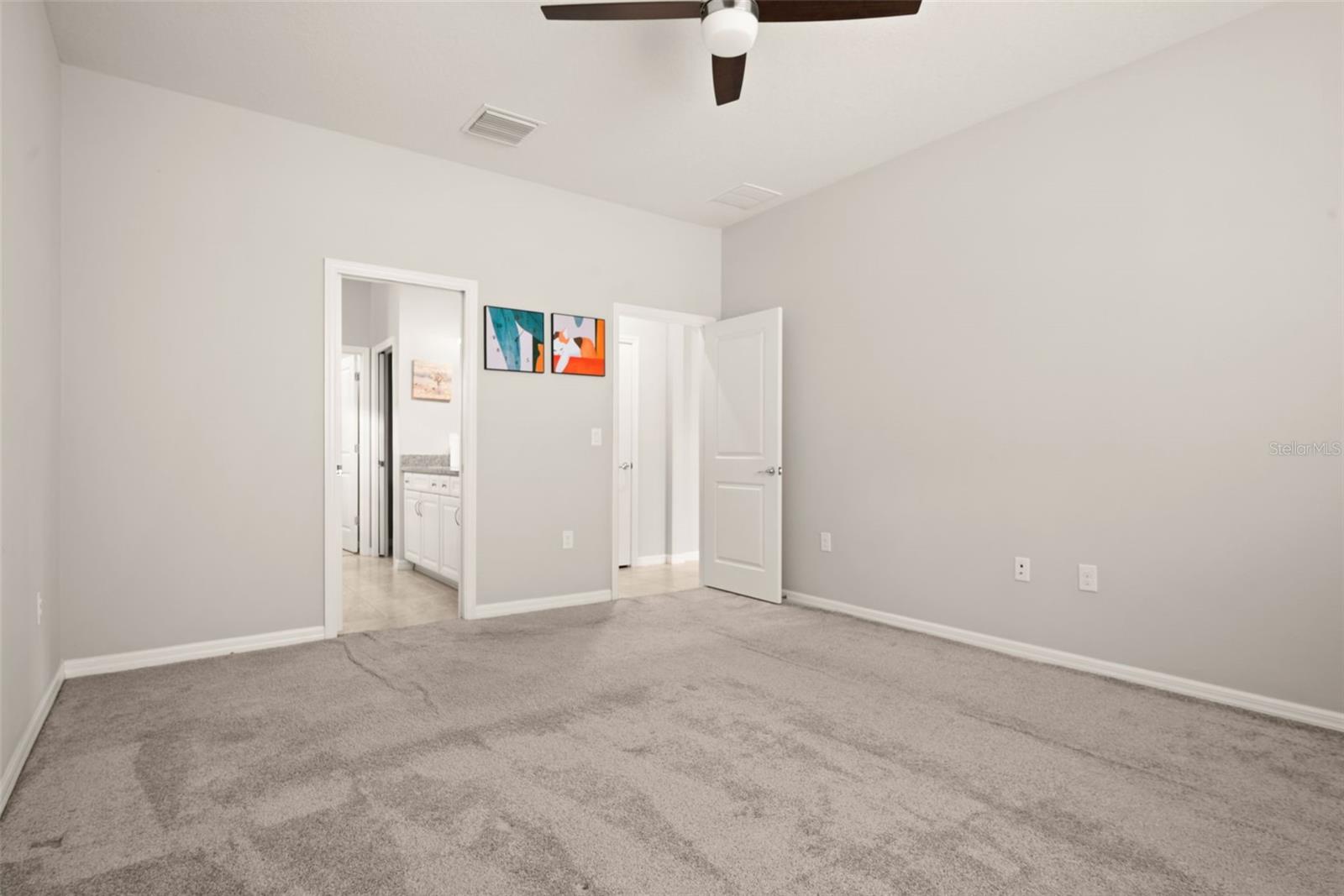 primary bedroom