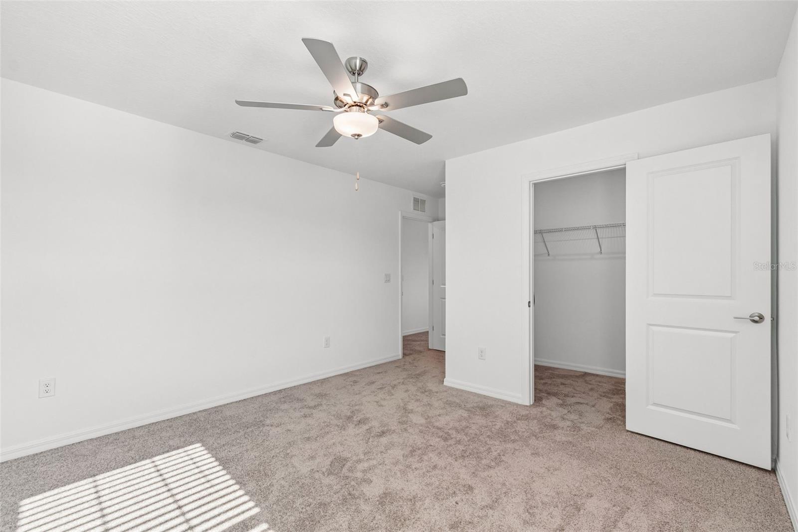 Second Bedroom with Walk in Closet
