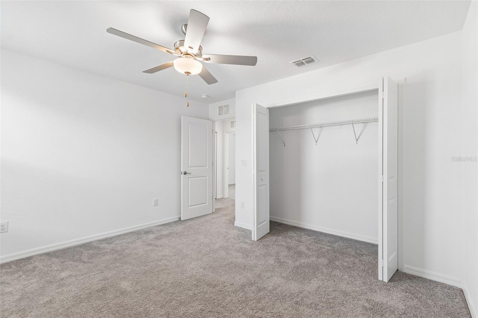Third Bedroom with Built in Closet