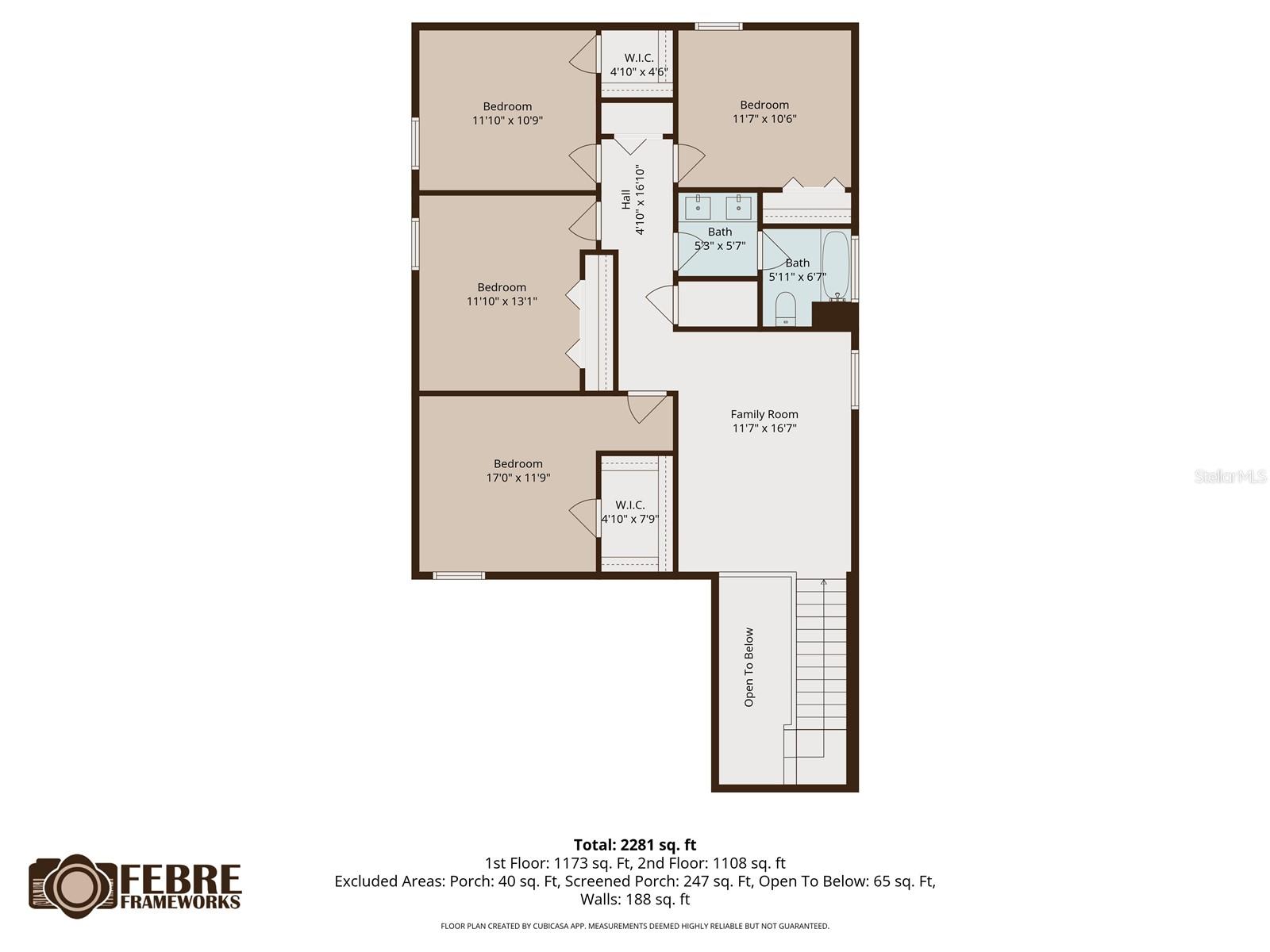 Floor Plan Second Floor