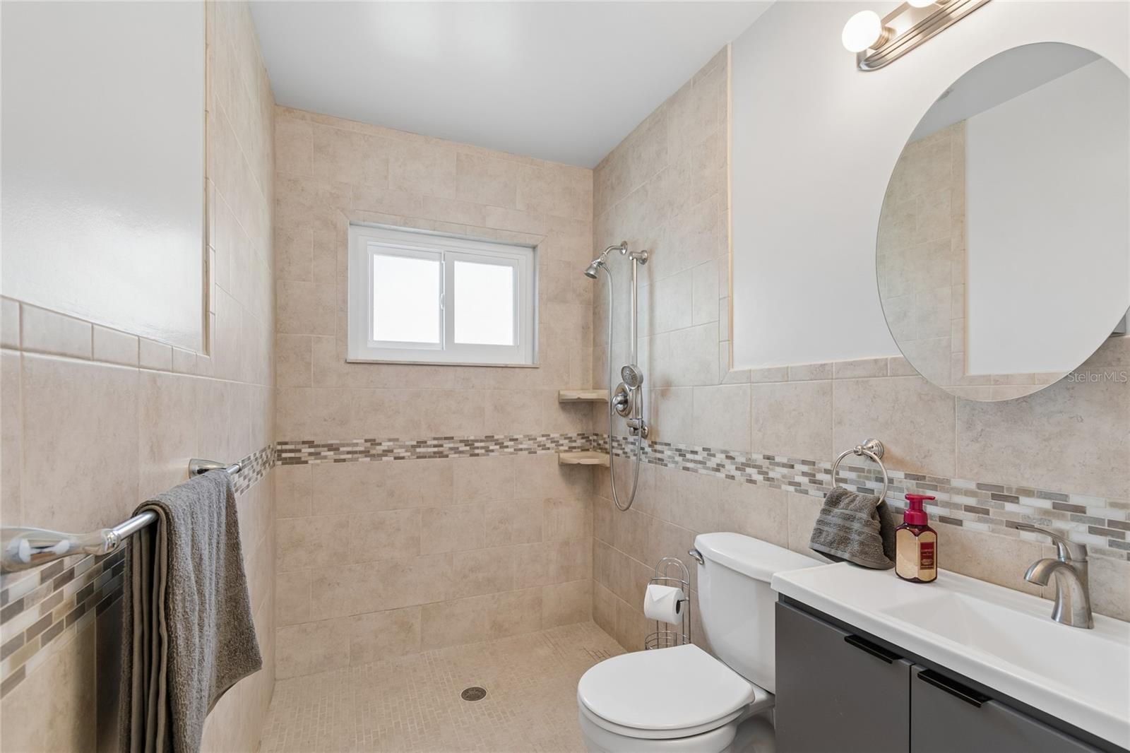 Bathroom 1 - Wheelchair Accessible