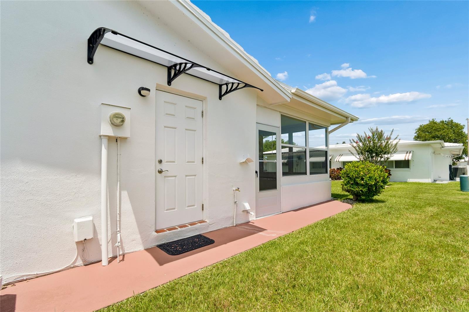 Exit with New Awning
