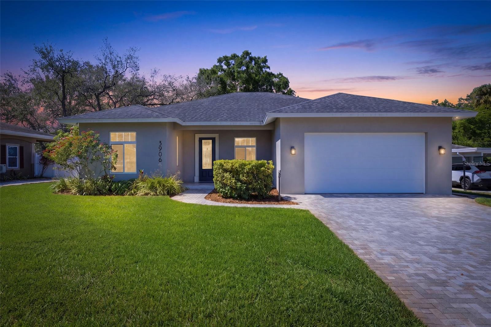 Exterior Front Dusk