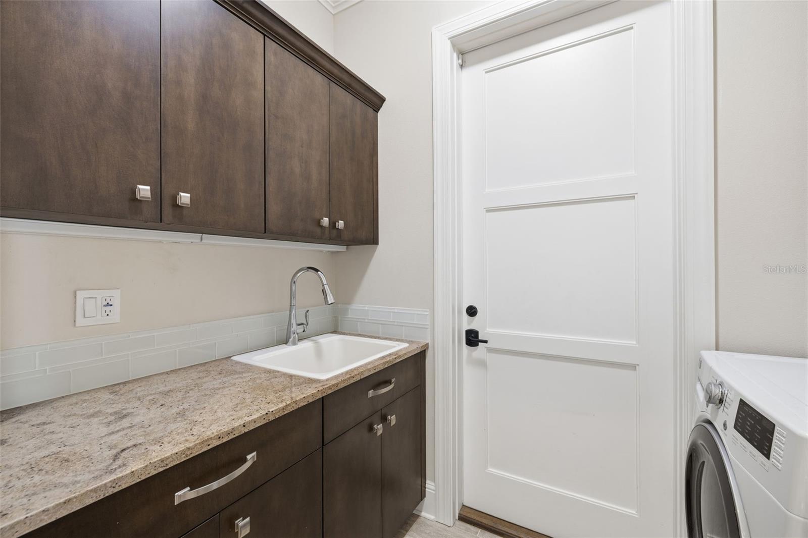 Laundry to Garage