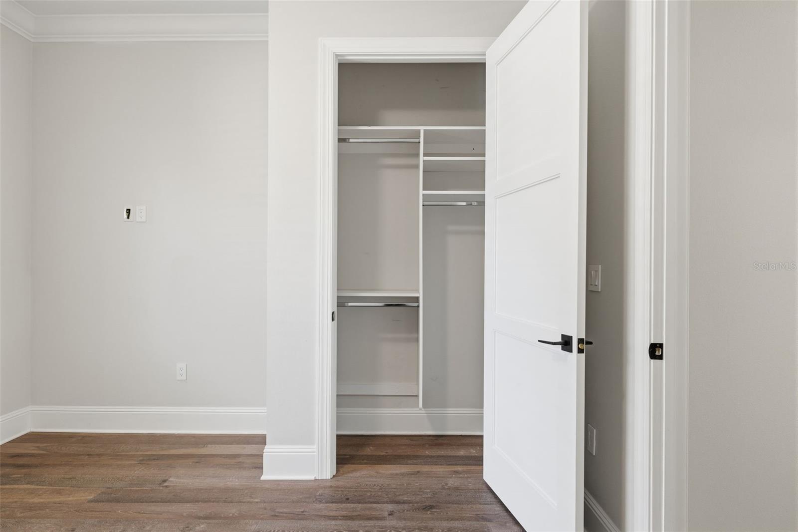 2nd Bedroom, built in closet
