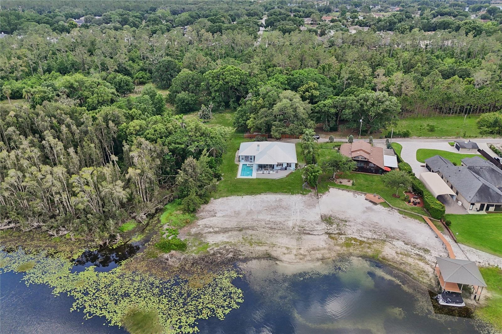 Aerial - Surround by Wildlife