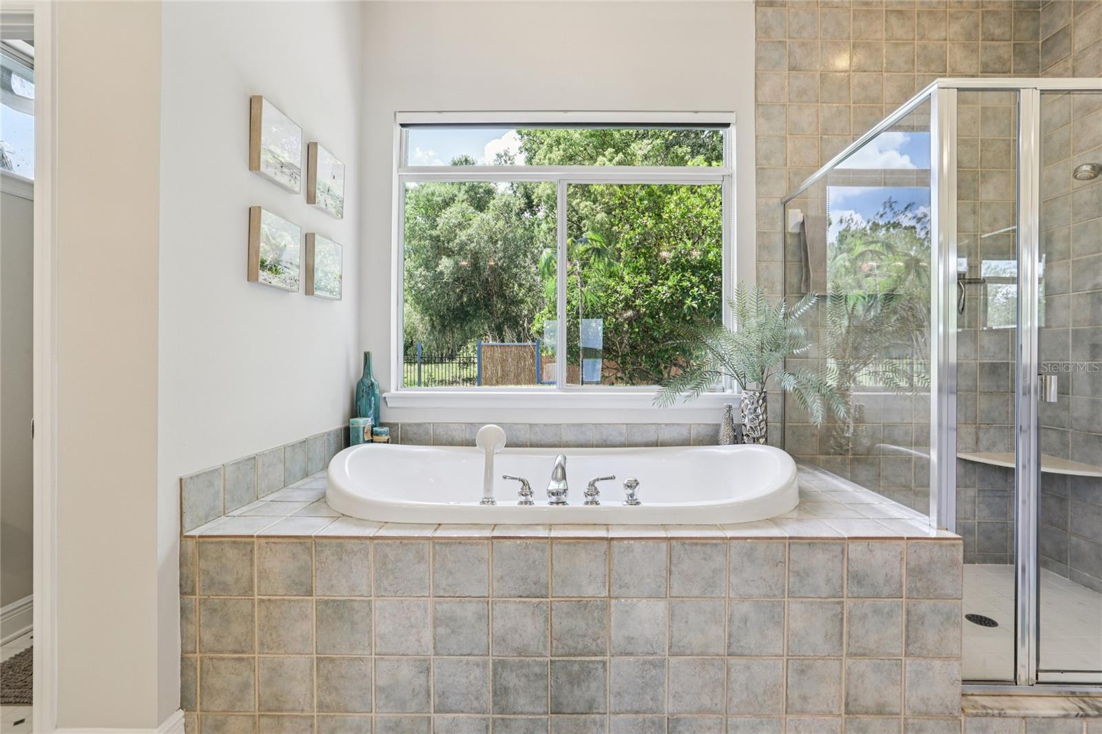 Primary Bath with Jetted Tub