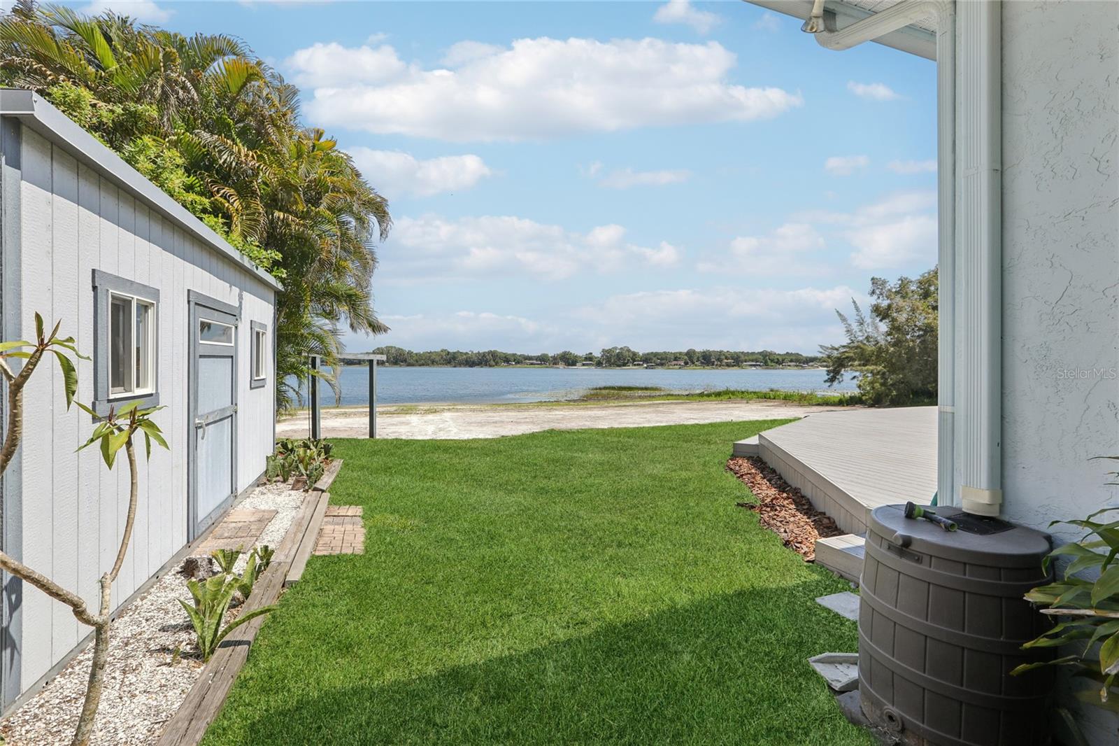 Side Yard / Storage Shed