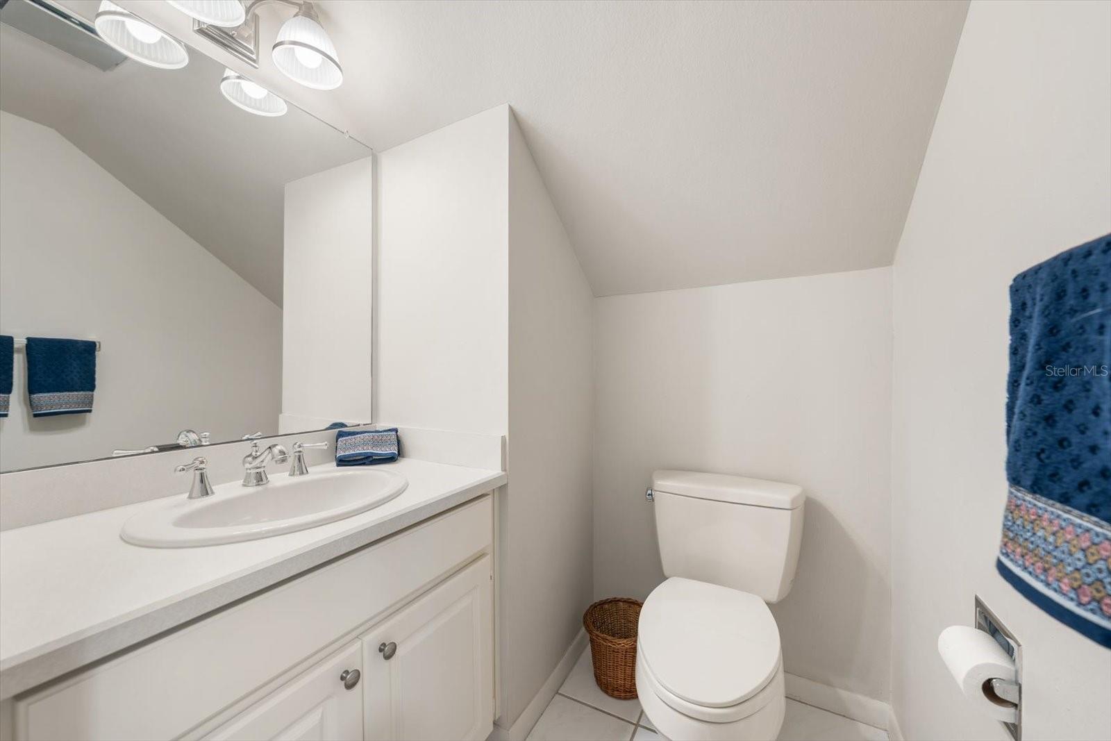 Downstairs half bathroom