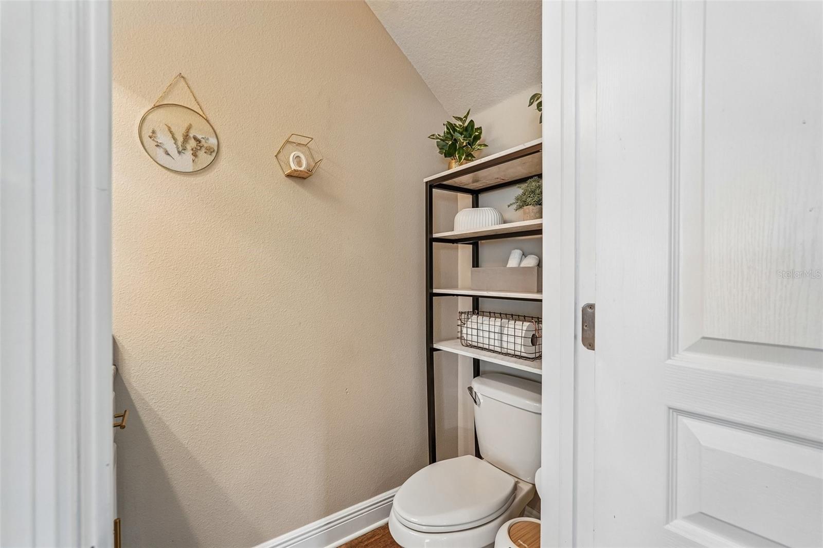 1st floor half bath