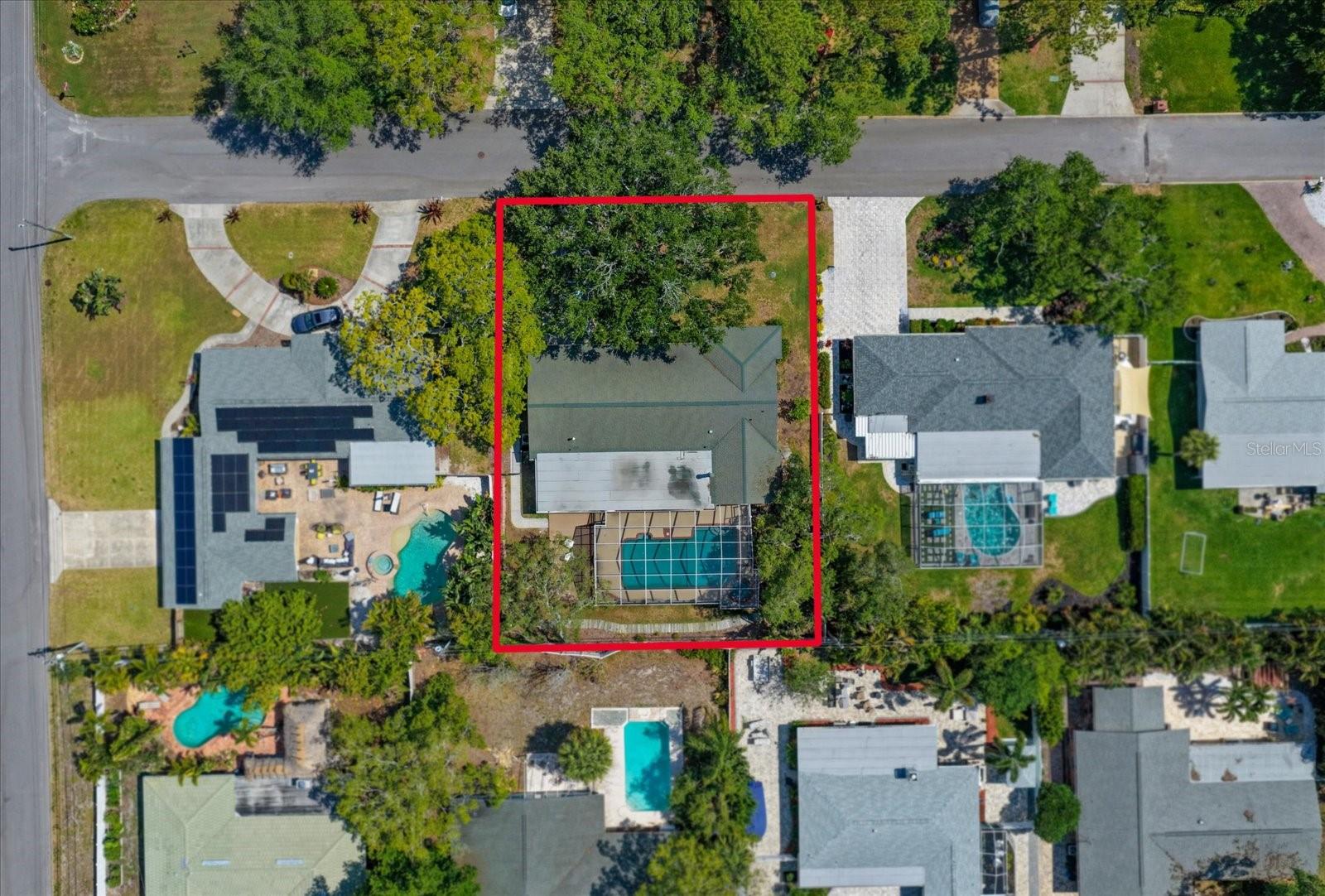 Over a quarter of an acre is provided with this outstanding Harbor Bluffs residence.