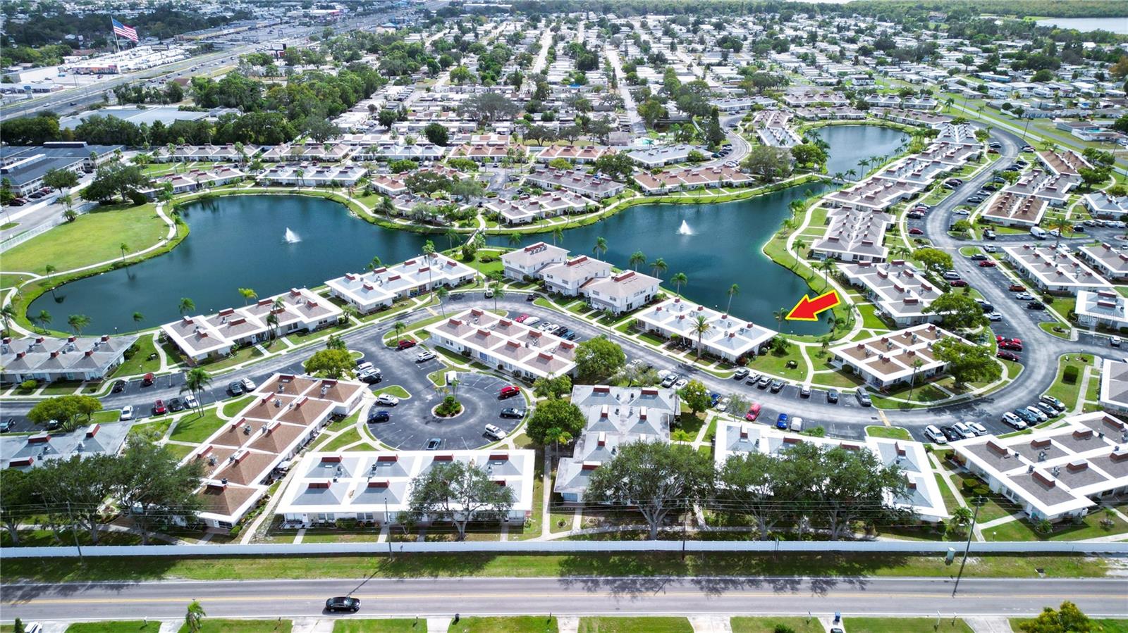 4350 Tahitian Gardens #E Aerial View