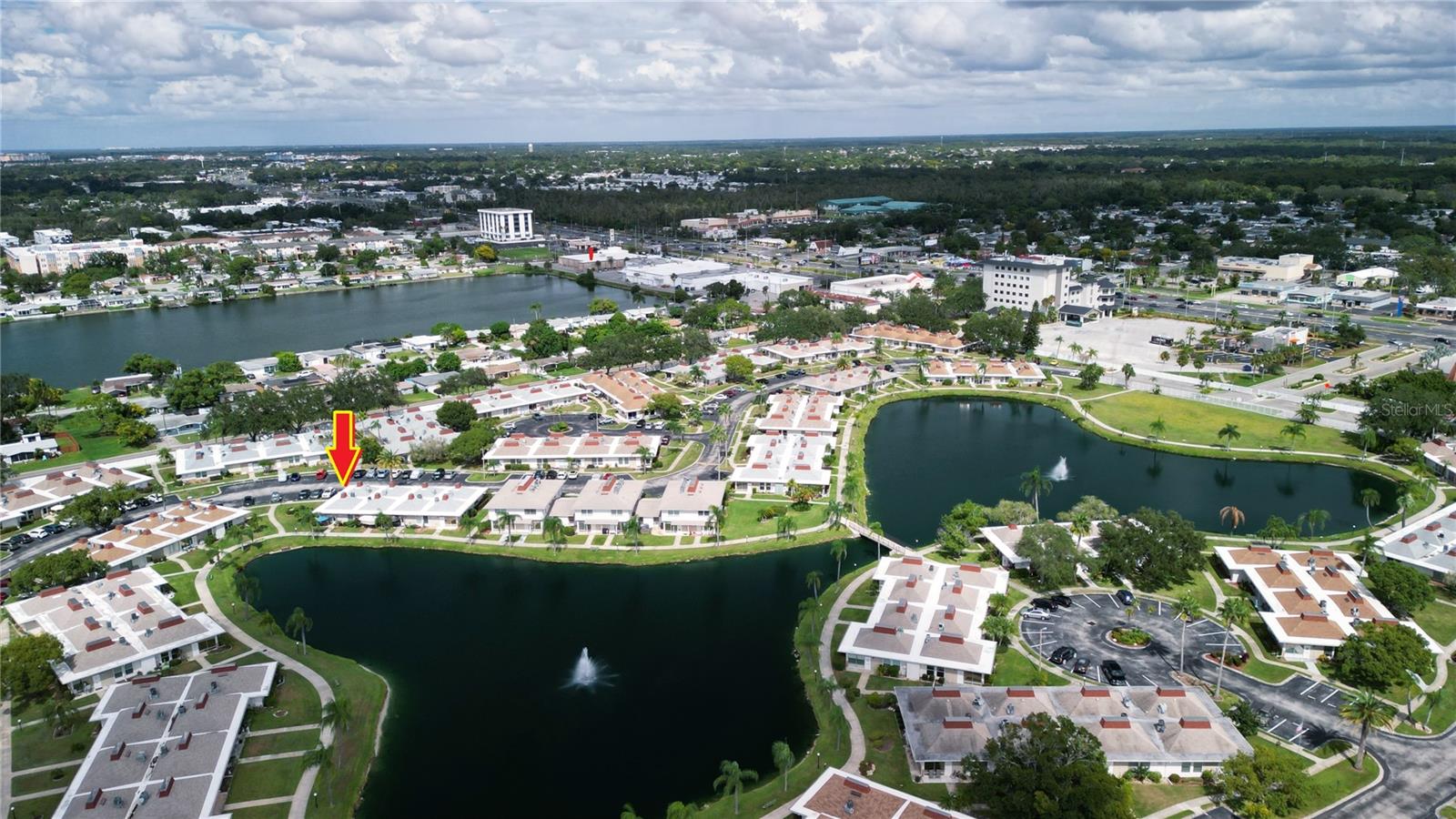 4350 Tahitian Gardens #E Aerial View