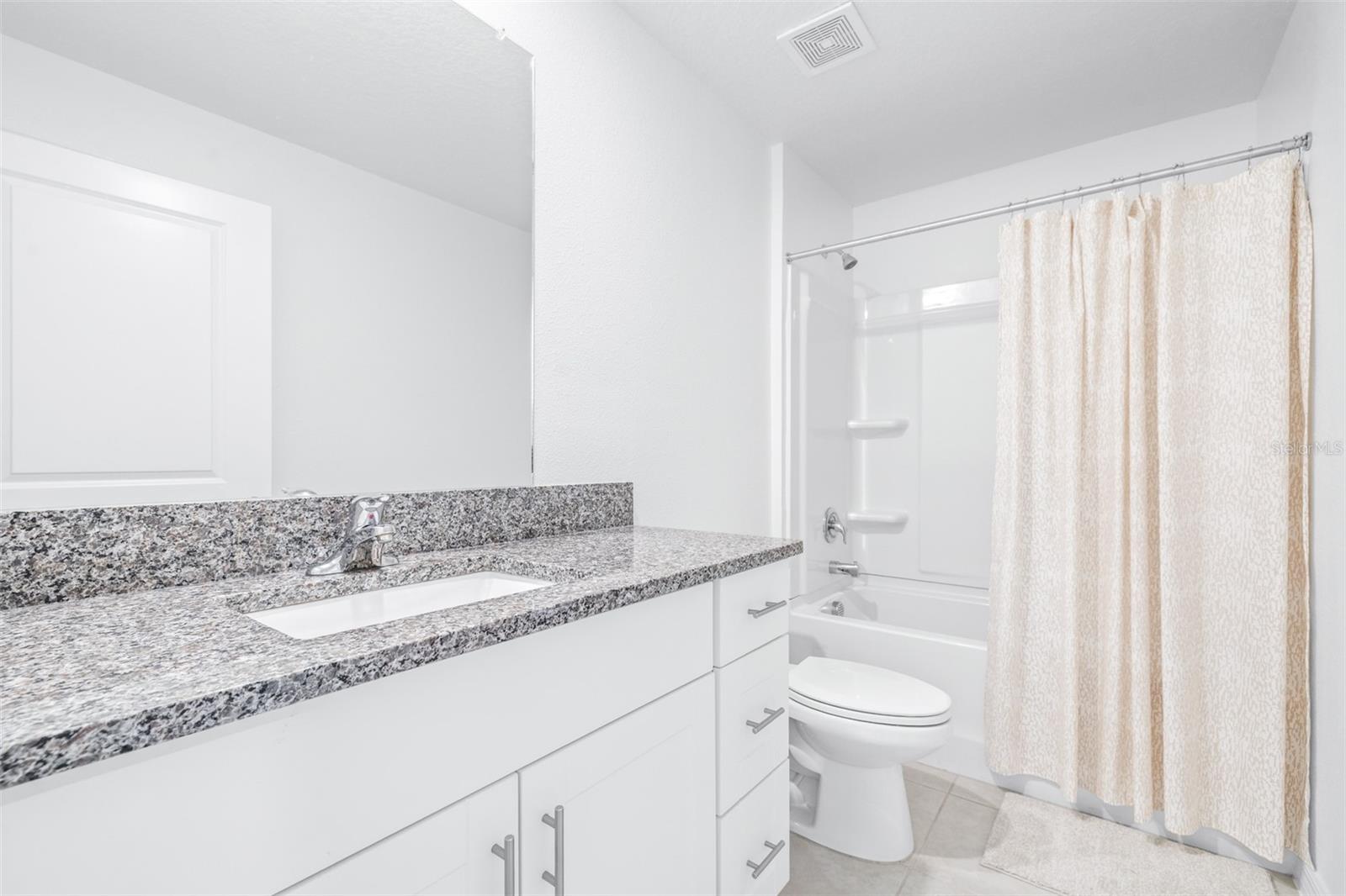 Bathroom With Linen Closet