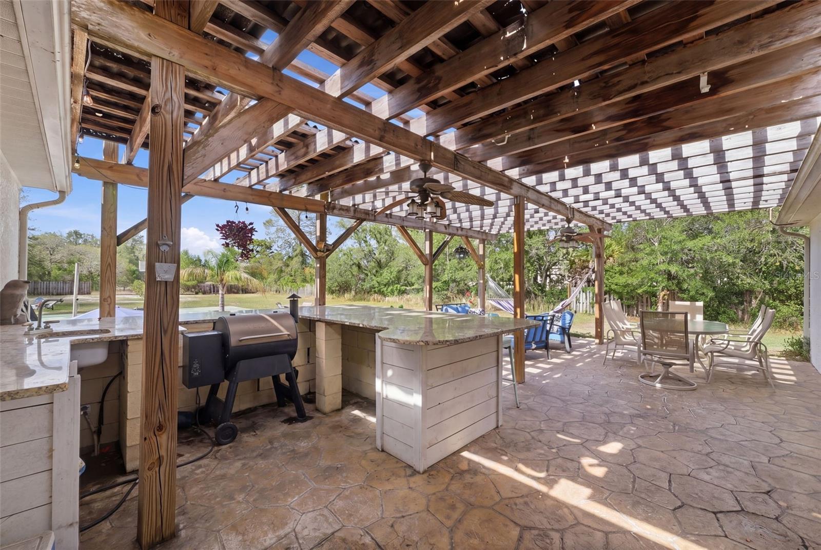 Rear Covered Porch