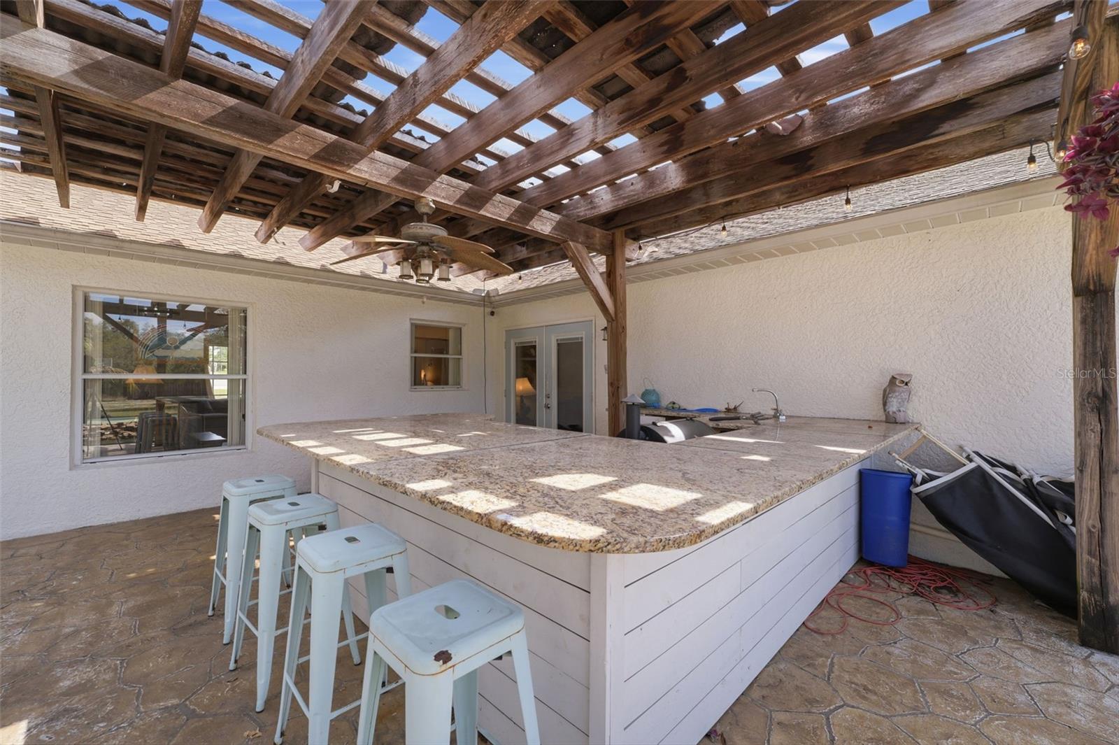 Rear Covered Porch