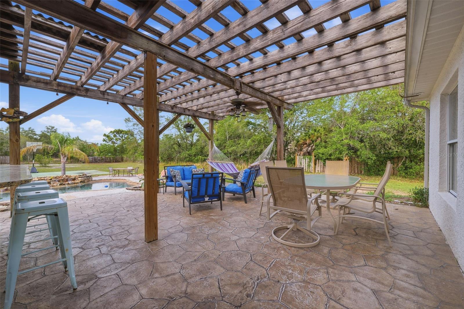Rear Covered Porch