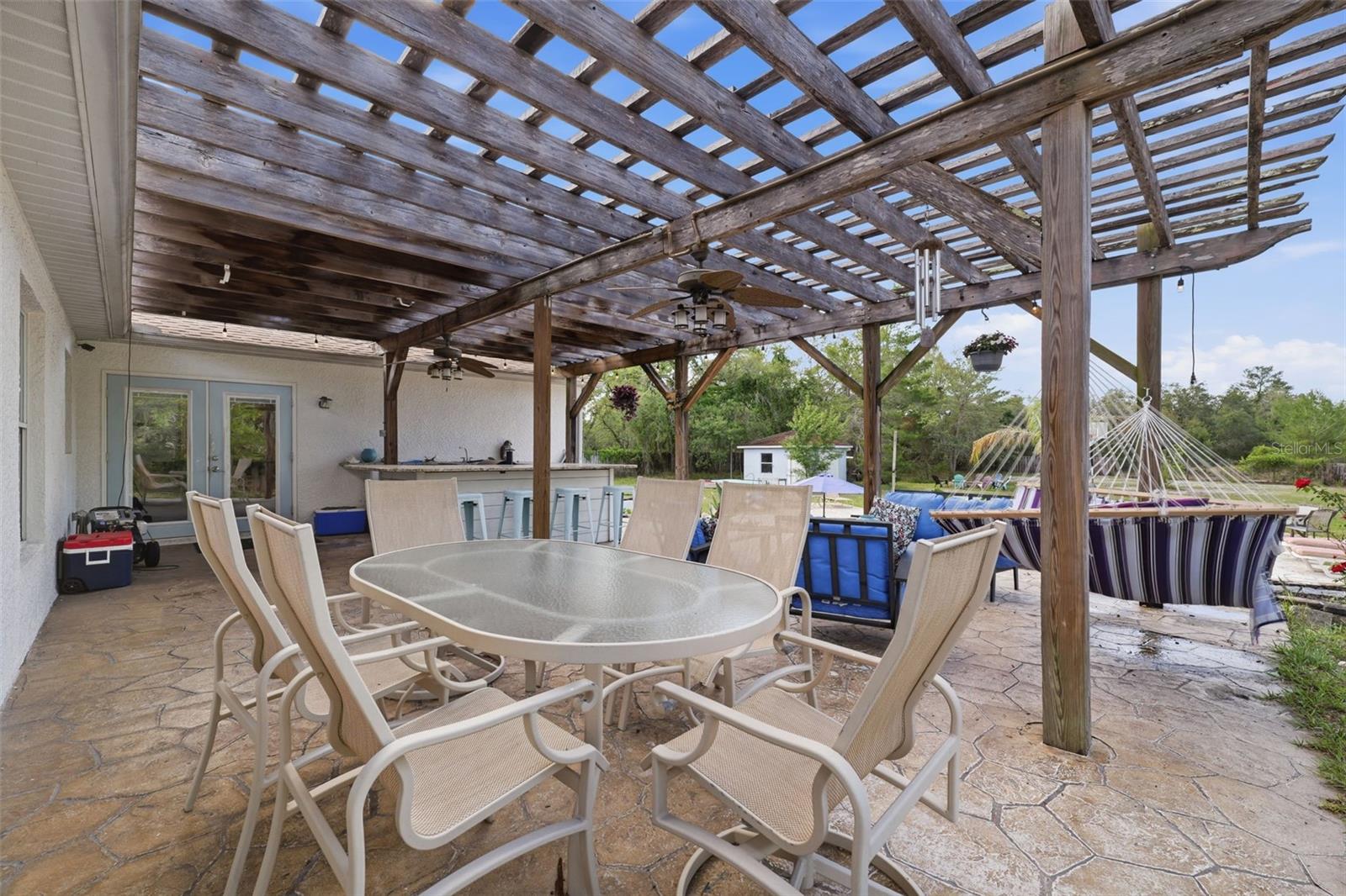 Rear Covered Porch