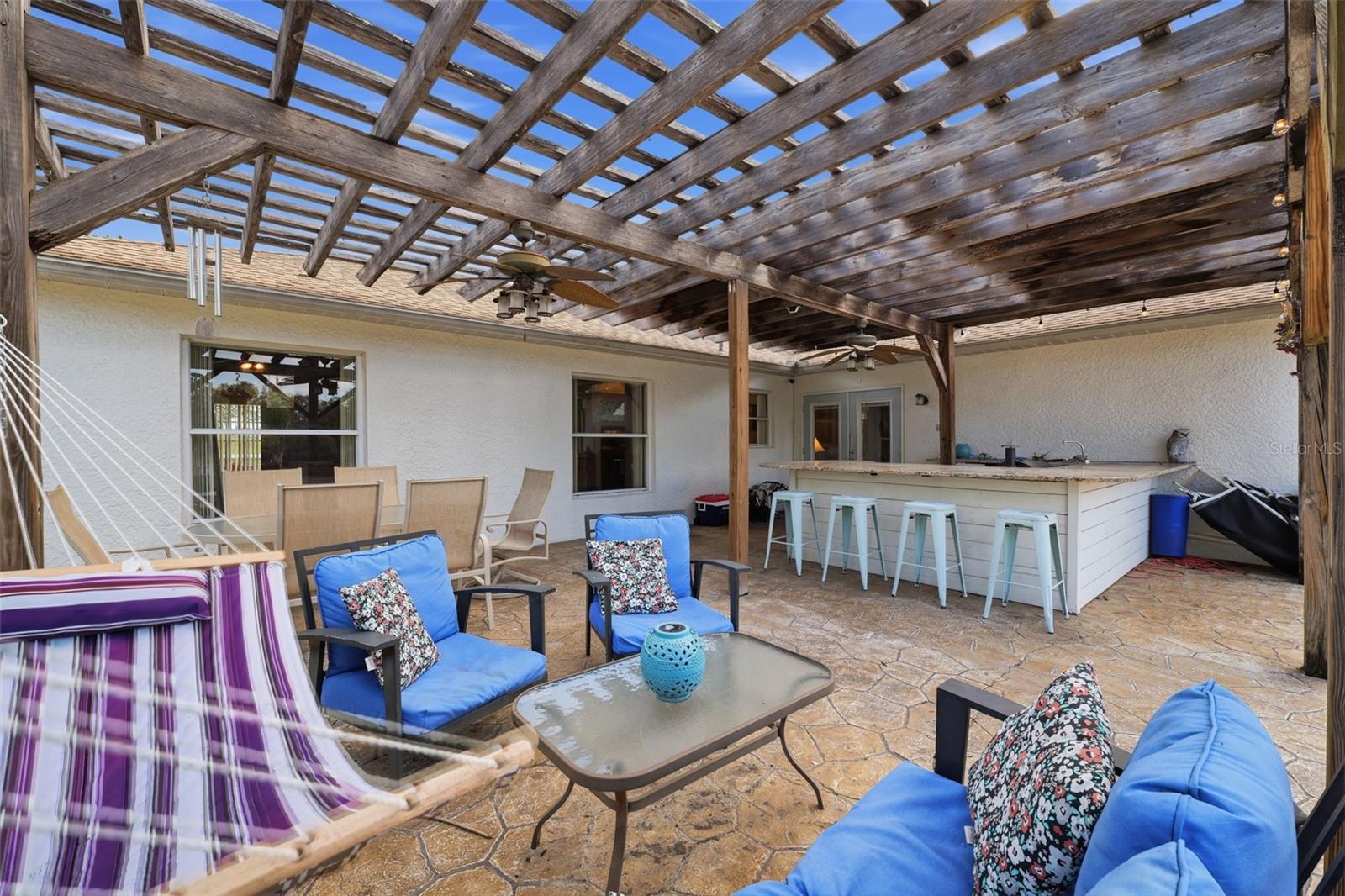 Rear Covered Porch