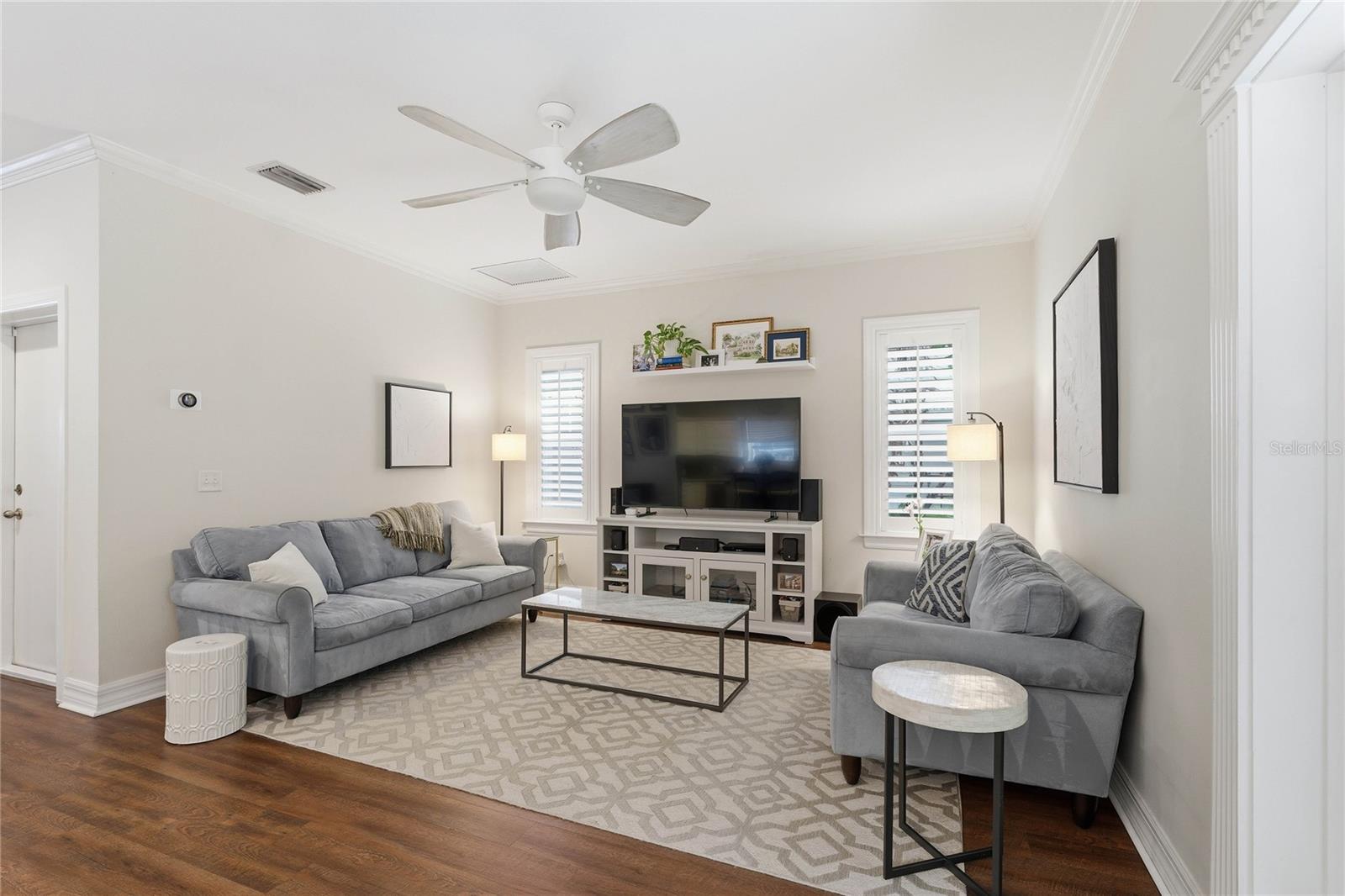 Family Room open to Kitchen