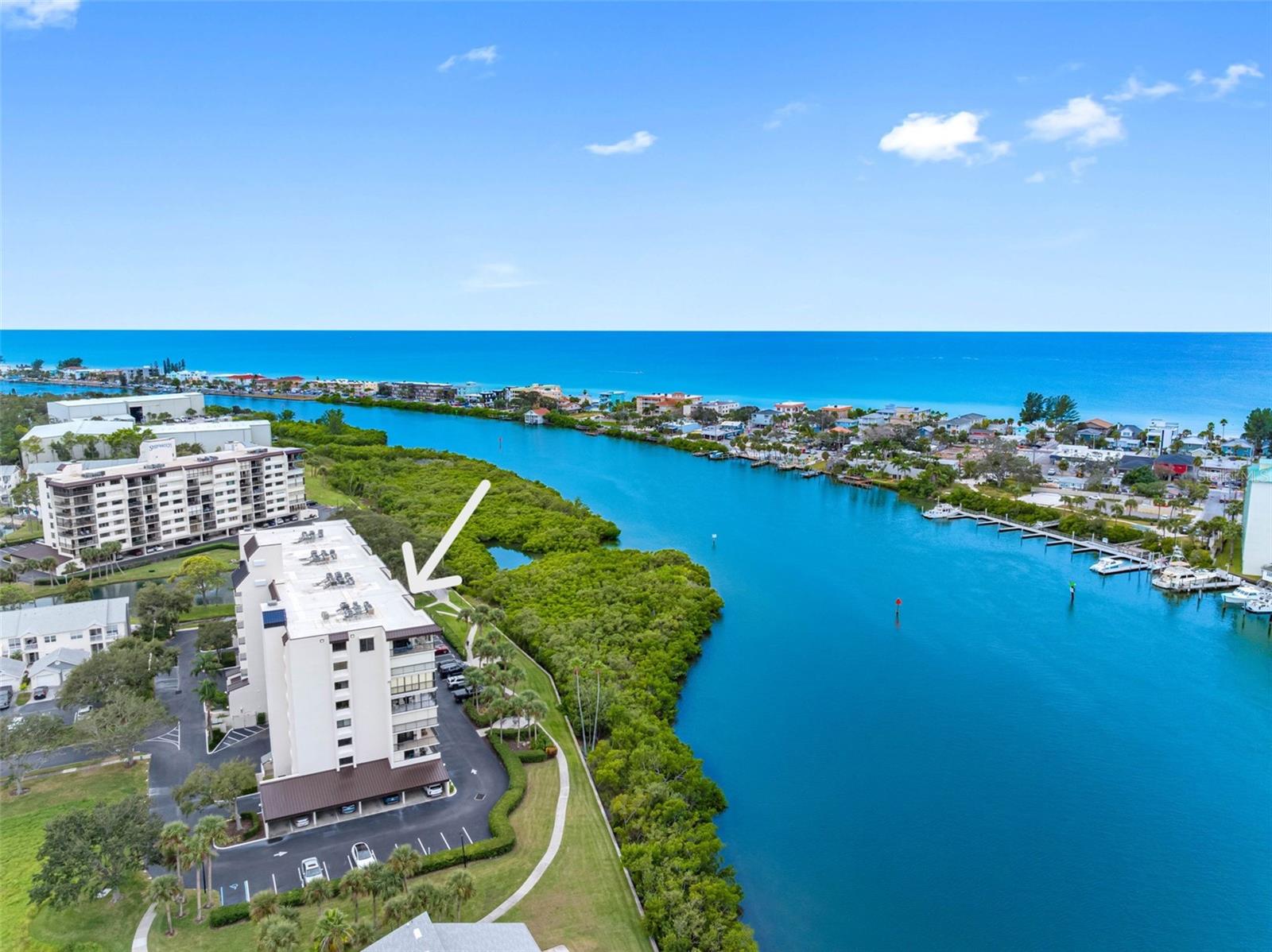 Shipwatch sits directly on Intracoastal