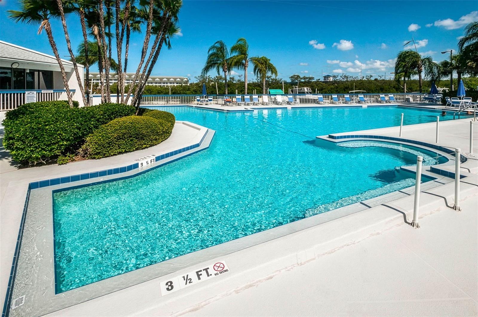 Clubhouse pool
