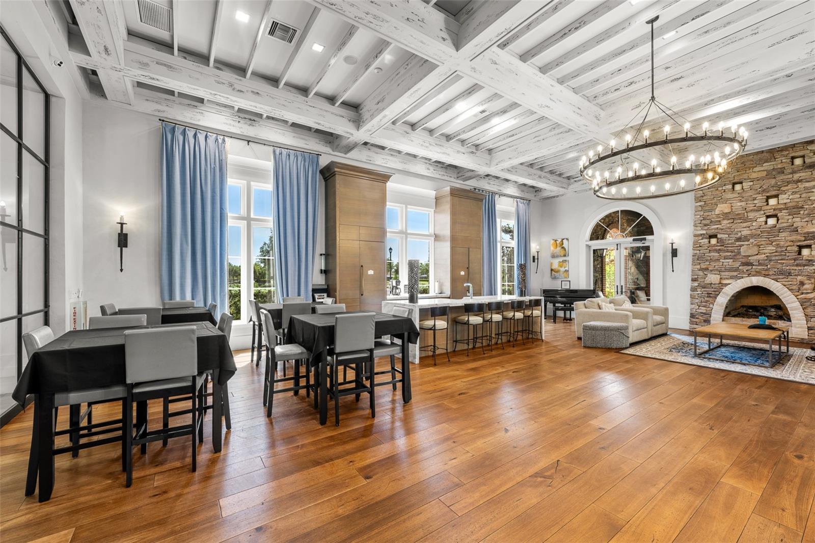 Clubhouse event room
