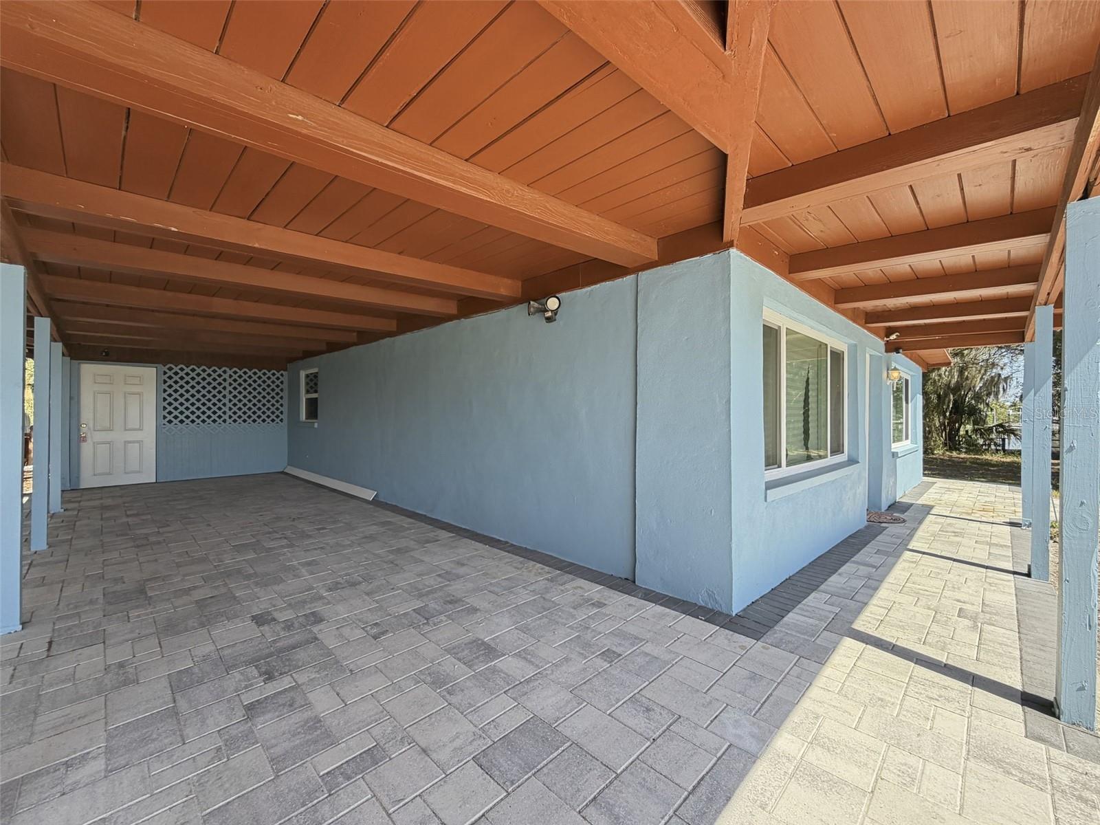 COVERED CARPORT