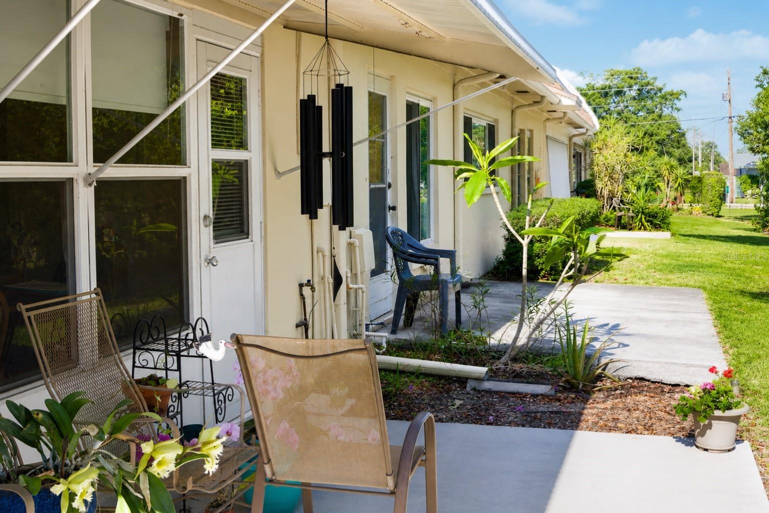 Rear Patio