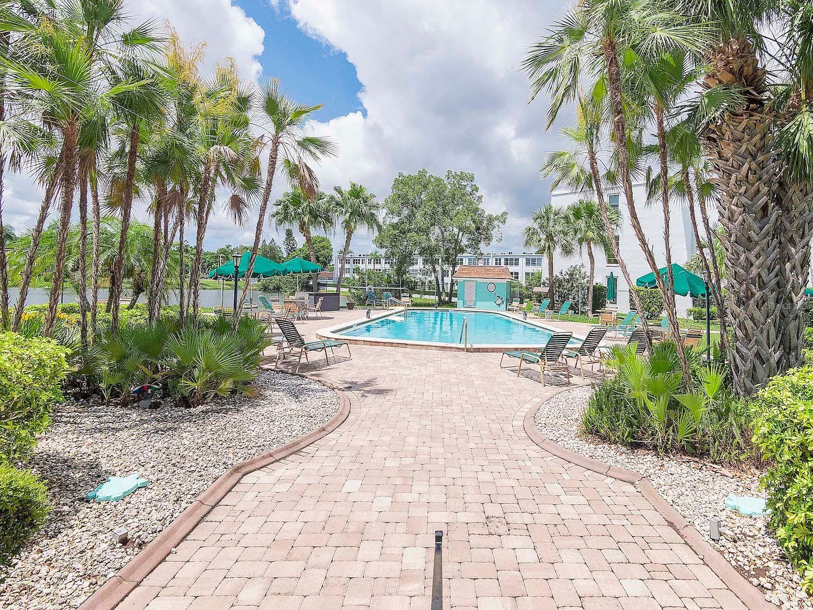 Pool Entry Area