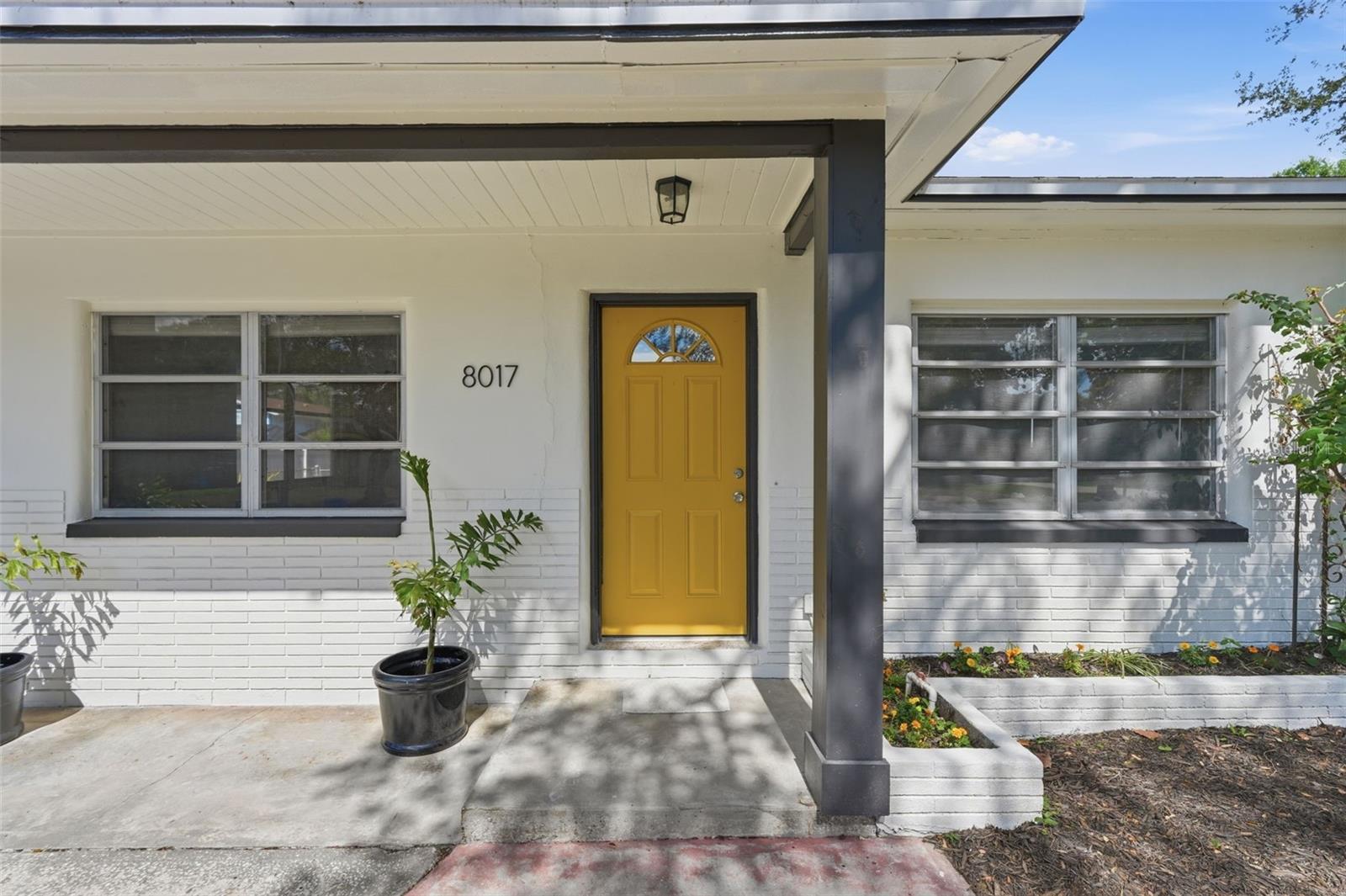 Front door entrance
