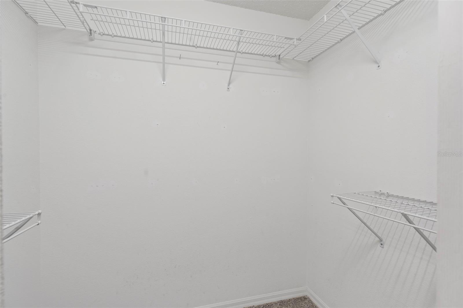 Guest walk in closet