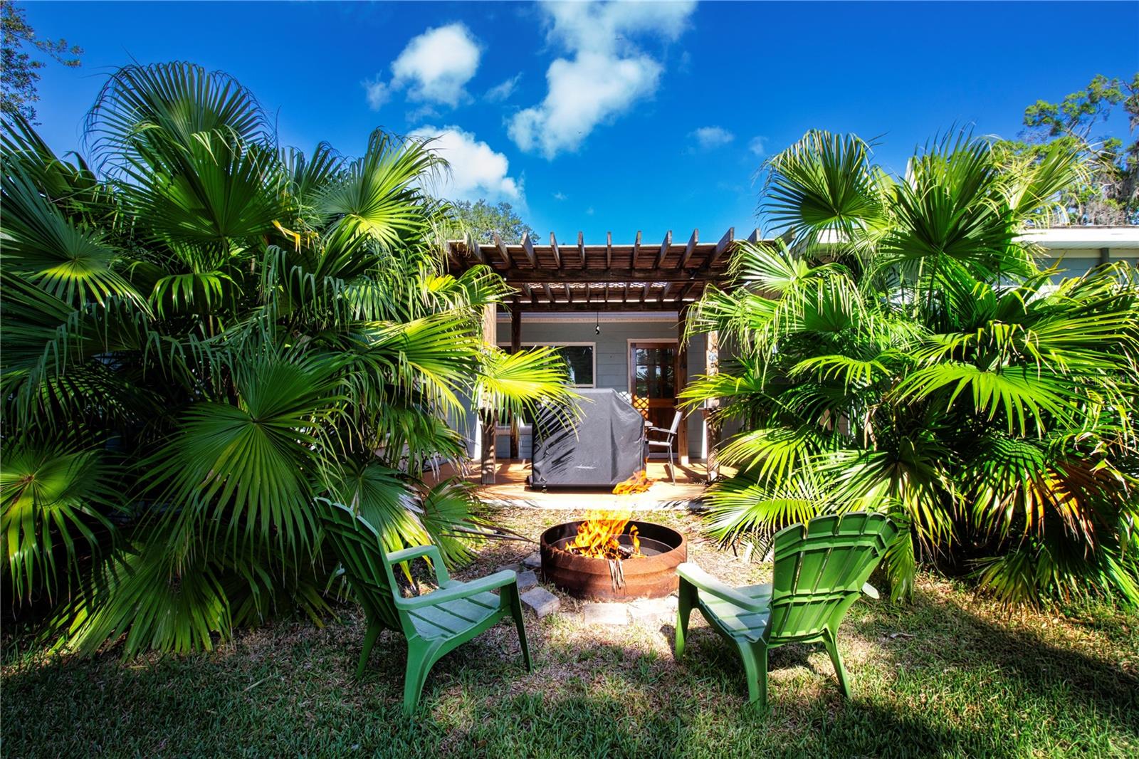 view of private patio