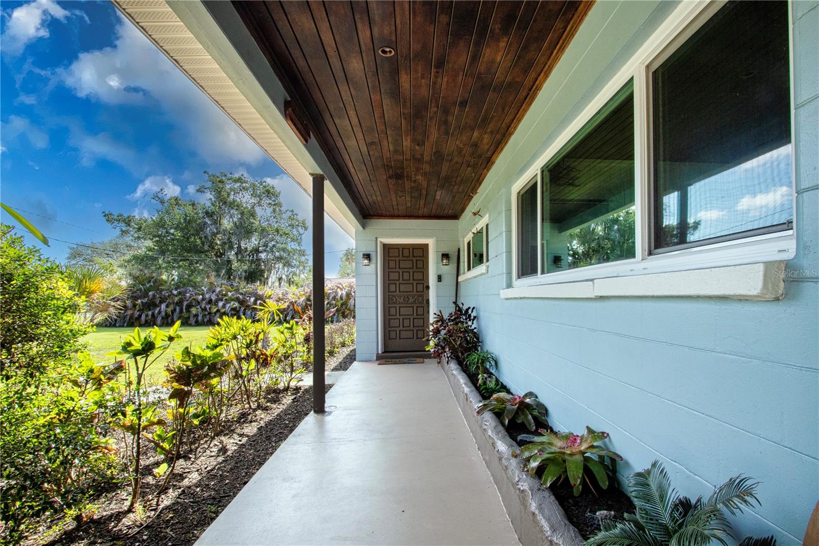 Covered front porch