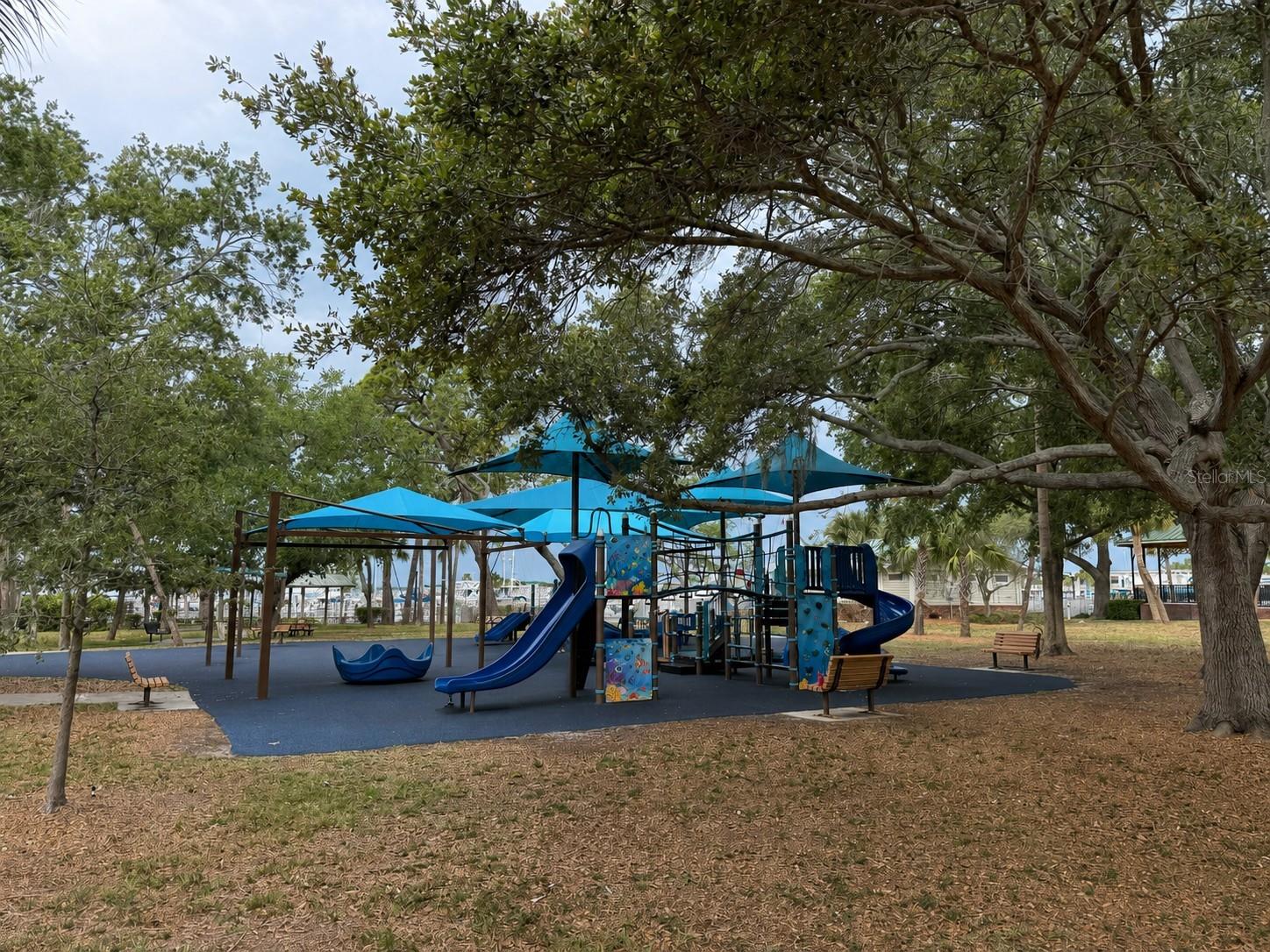 Enjoy waterfront parks and playgrounds
