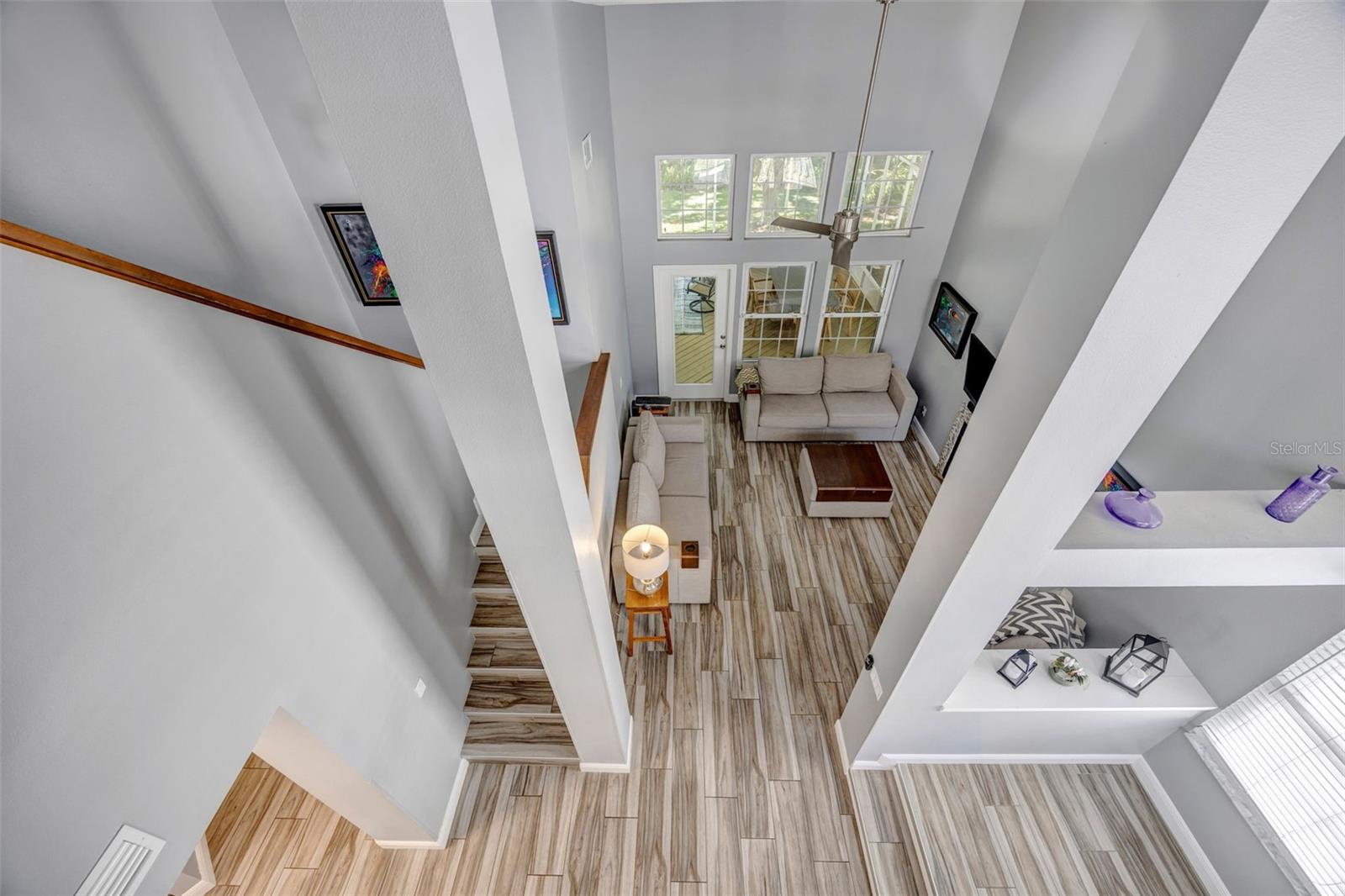 View from loft.