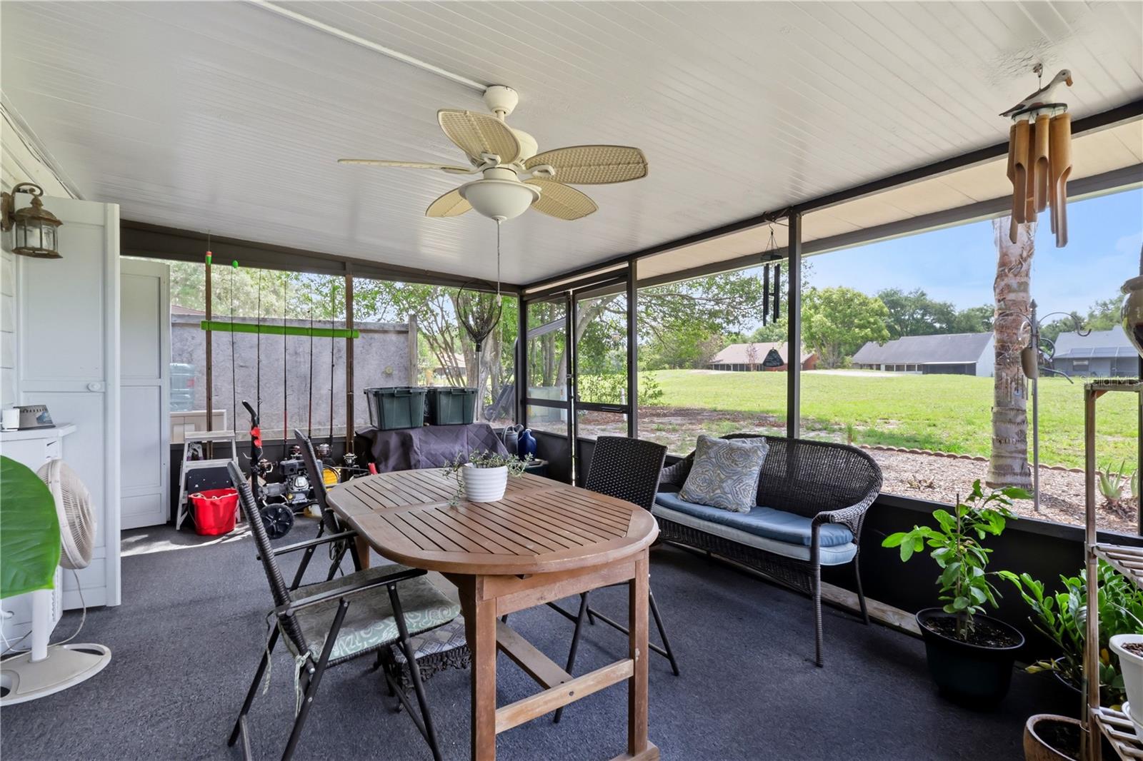 Back porch/ Florida Room