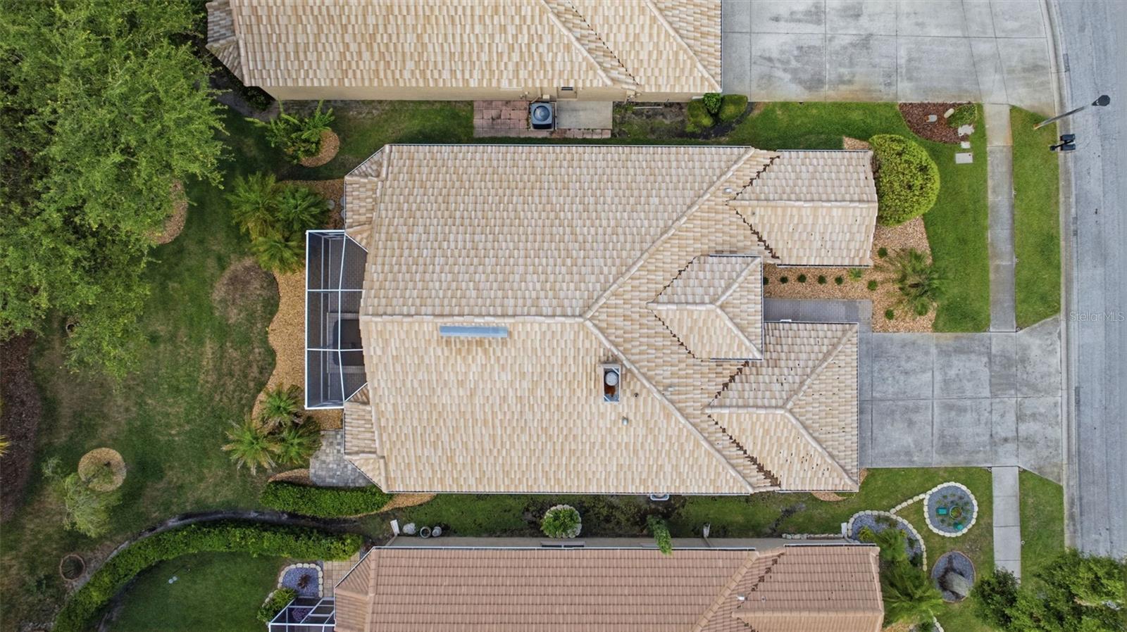 TILE ROOF REPLACED IN 2019