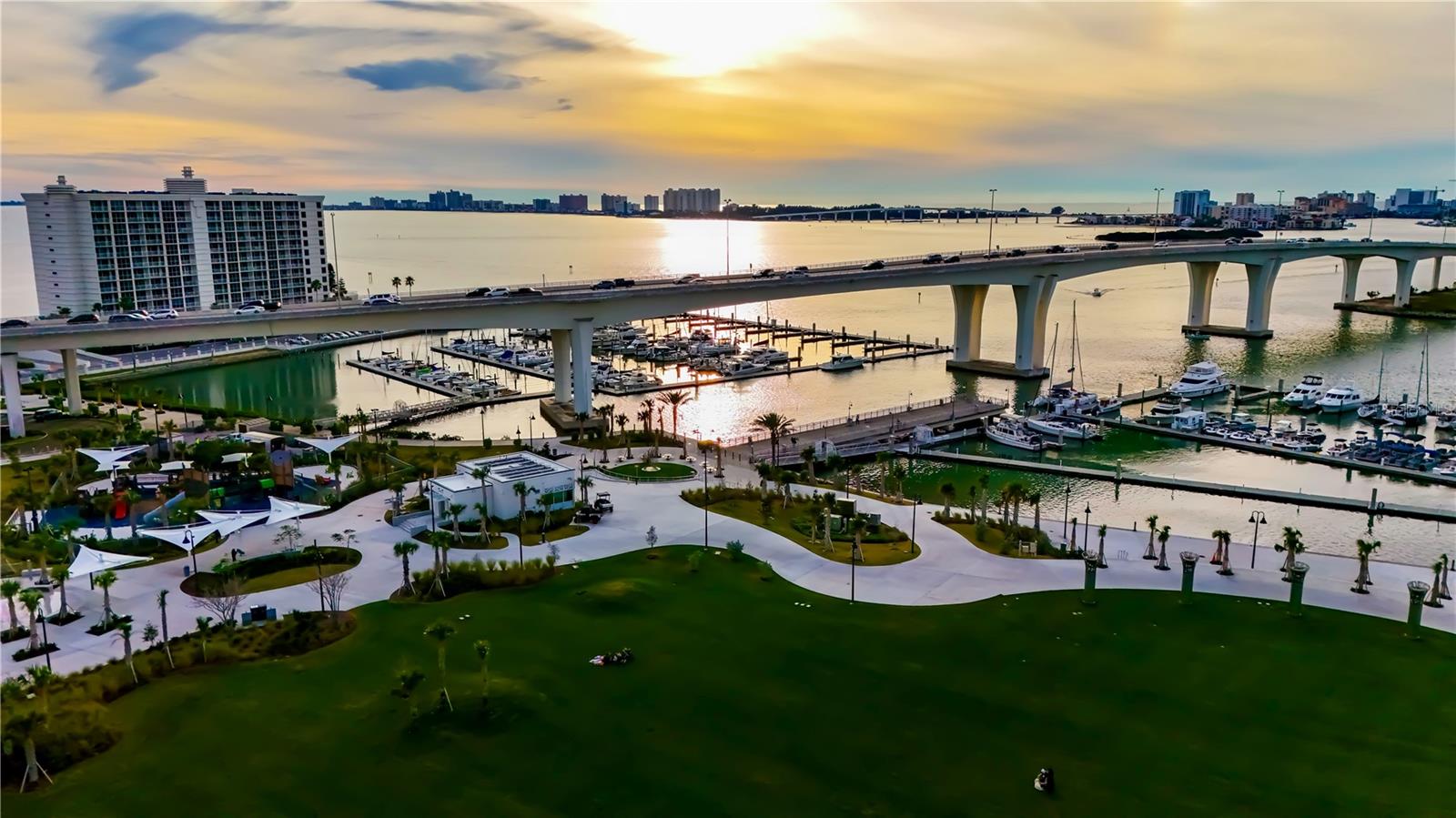 Coachman Park is just 6 minutes away!