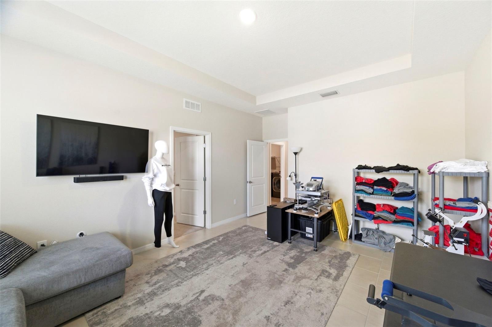 could be office/playroom/ gameroom space