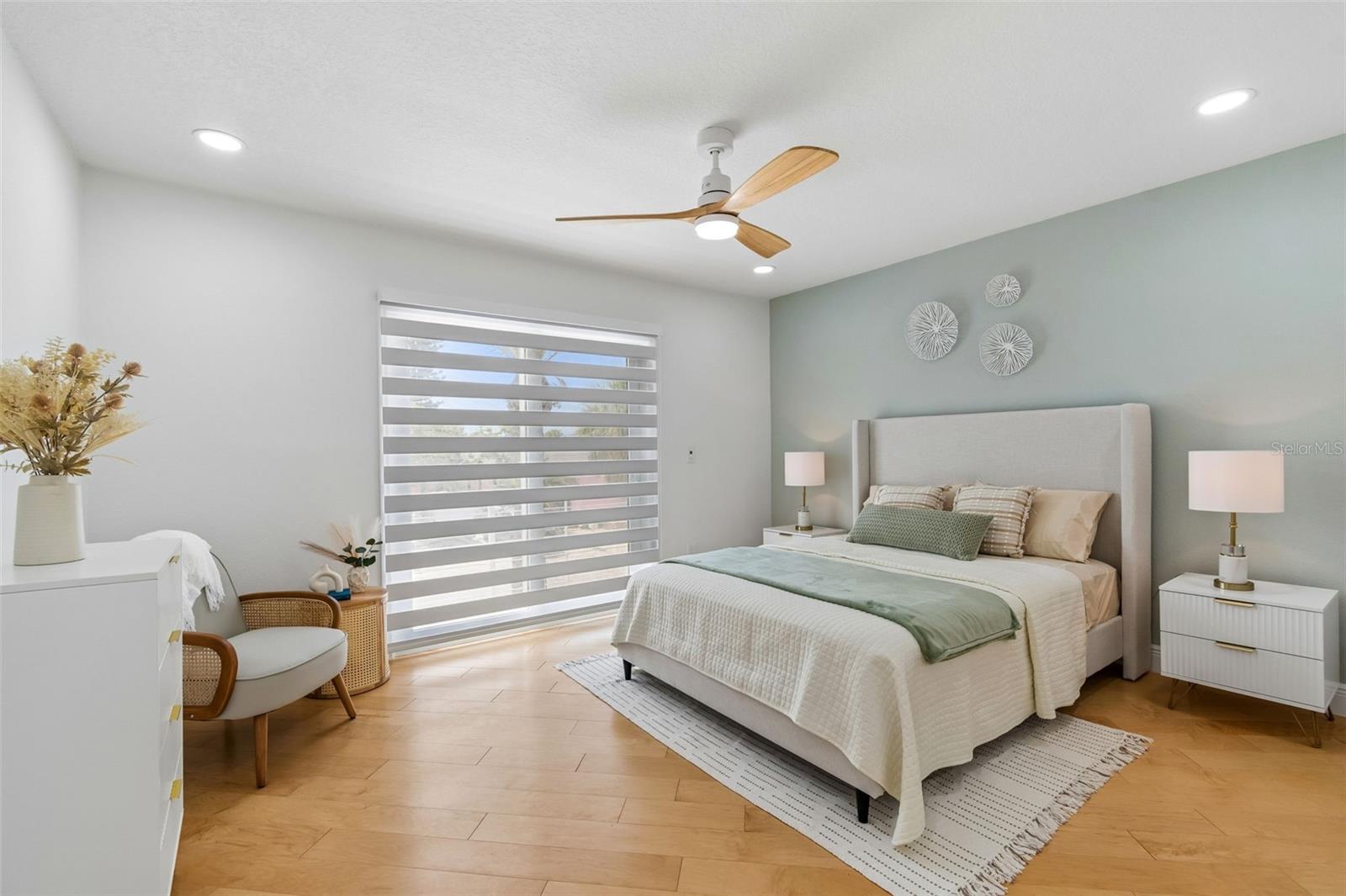 Bedroom 3 Second Floor with balcony looking the street