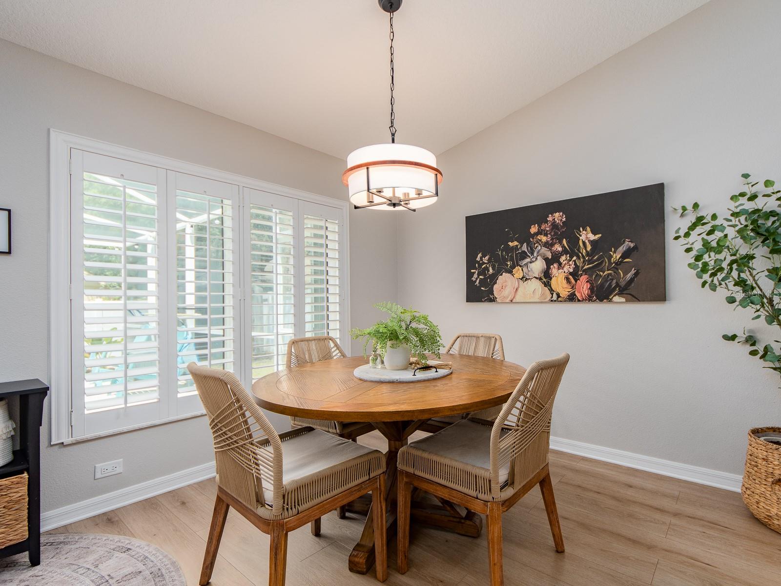 Dining area