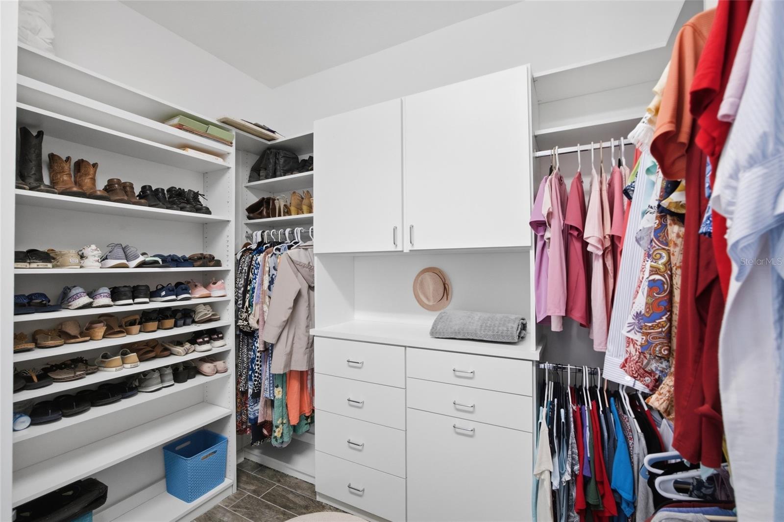 Primary Bedroom custom walk-in closet